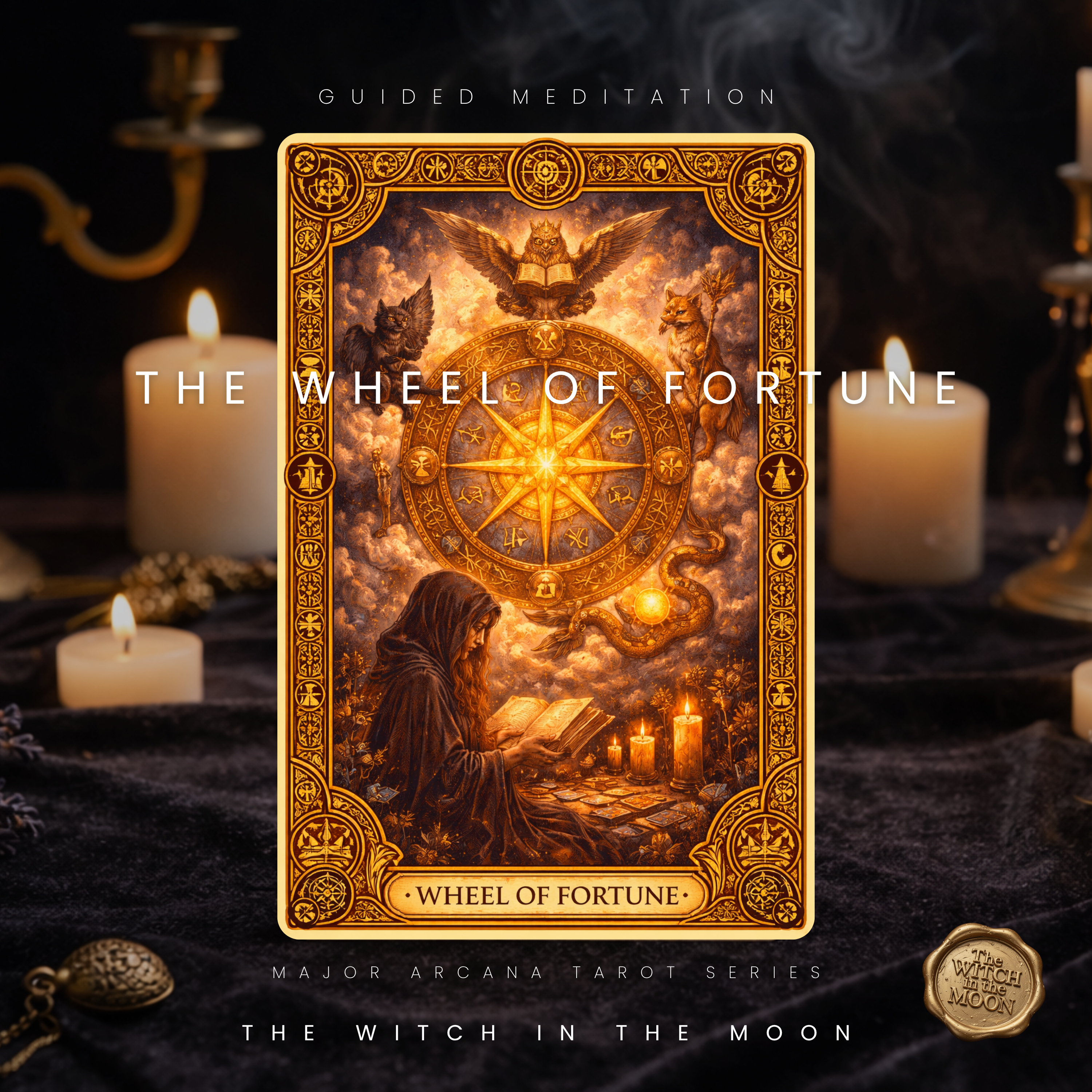 Wheel of Fortune Meditation Trust Change & Divine Timing New Beginnings Release Major Arcana 11/22 episode artwork