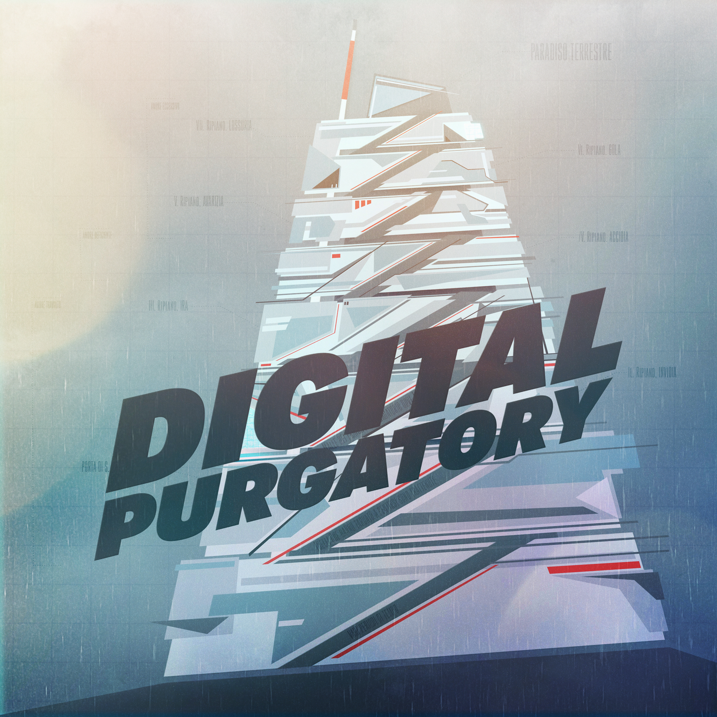 Digital Purgatory Ambience • Neo-Noir Cyber Soundscape for Focus, Study & Chill Relaxation Ambience episode artwork