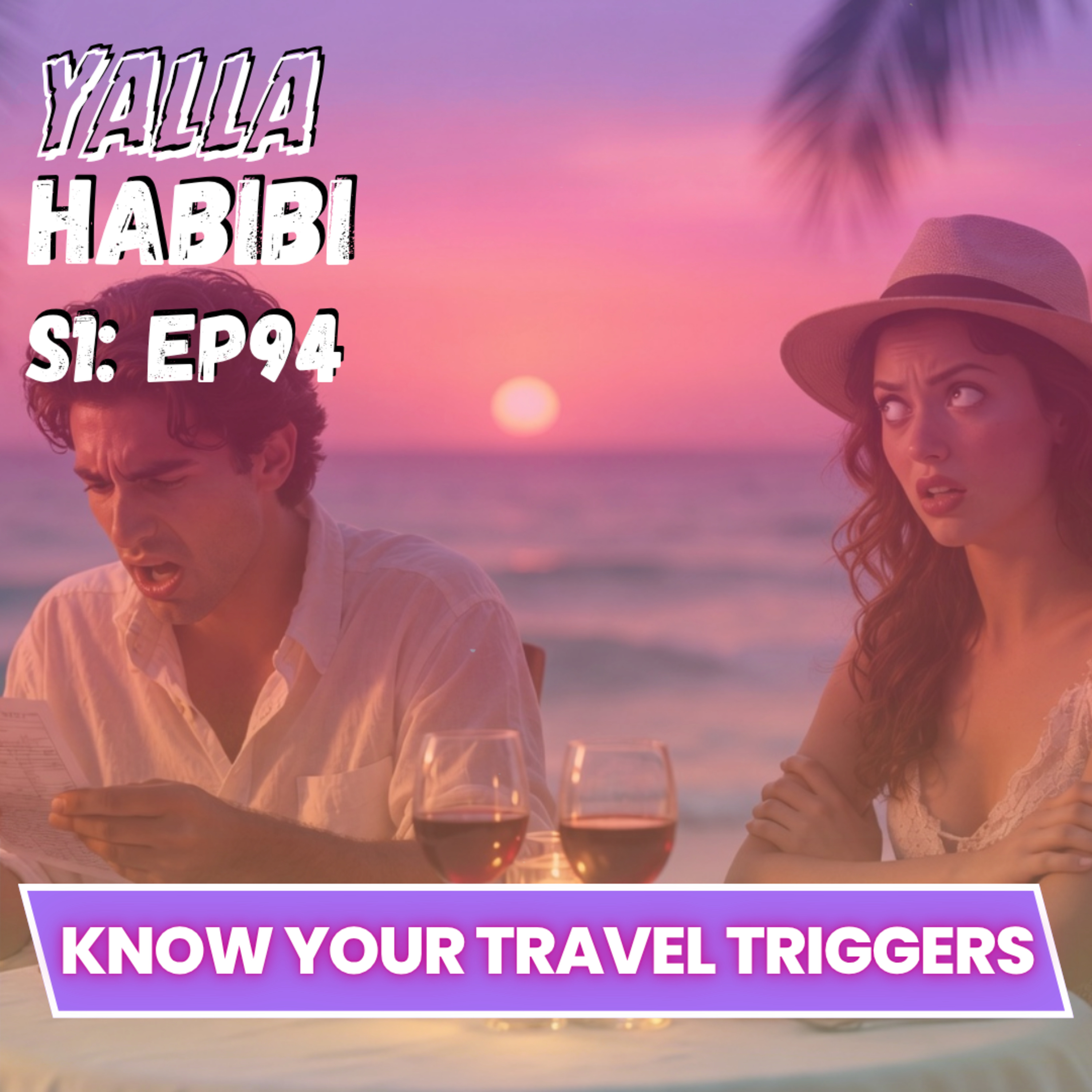 S1: Why Travel Arguments Escalate Fast & What It Reveals About Your Relationship | Yalla Habibi Podcast 