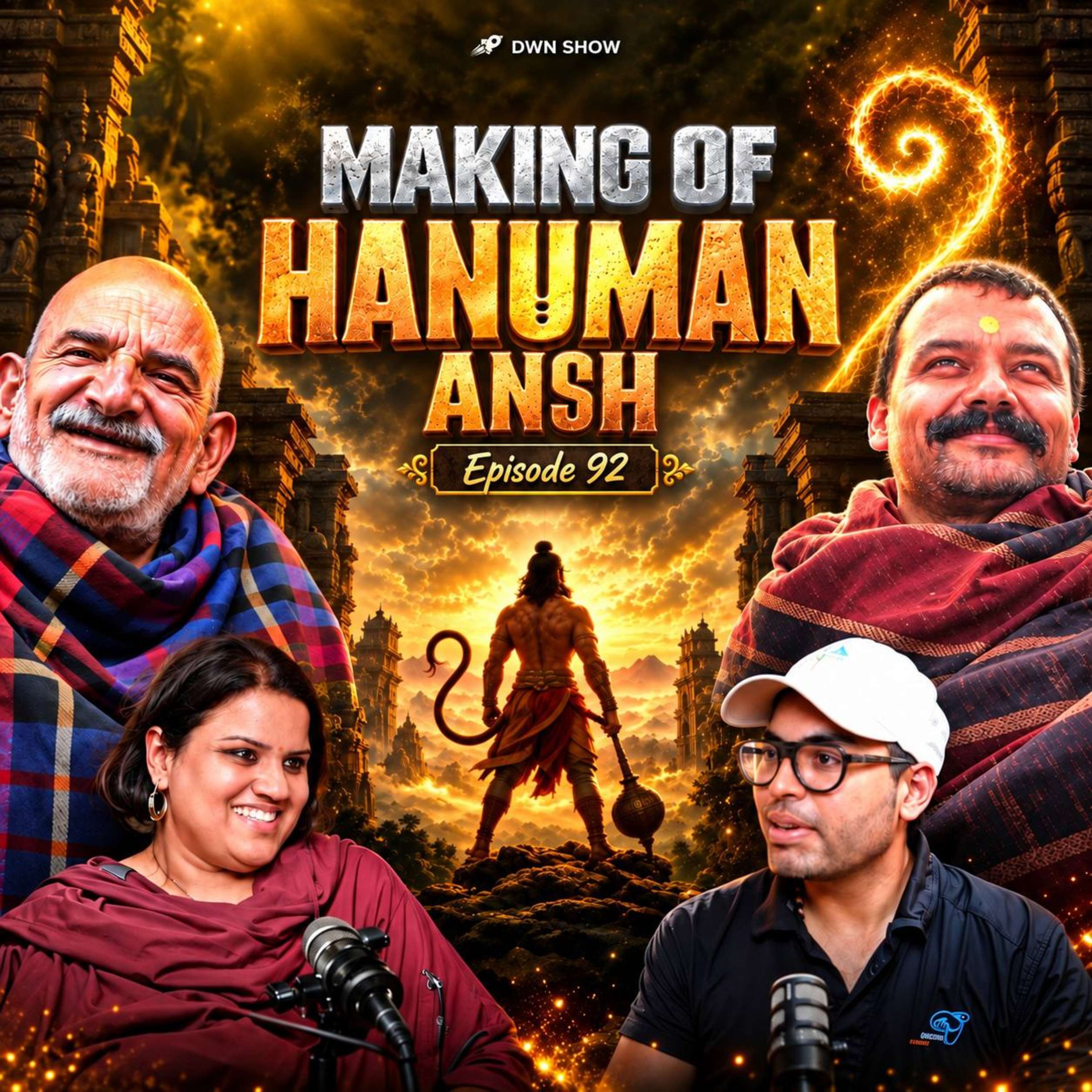 The Untold Story of Hanuman Ansh | Neem Karoli Baba, Faith & Miracles ft. Namrata Singh | DWN 92 episode artwork