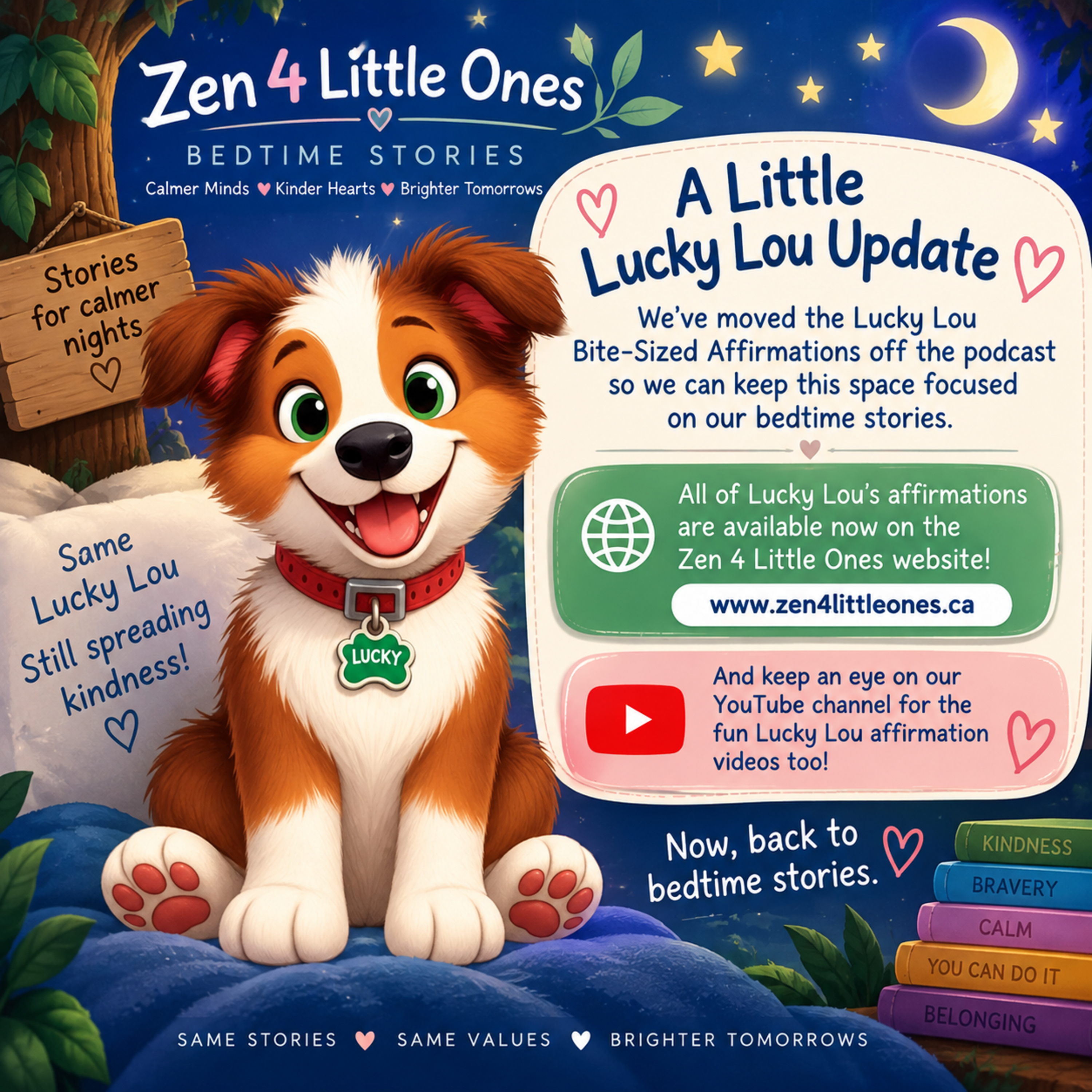 A Little Lucky Lou Update 🐶💛Affirmations Moved episode artwork