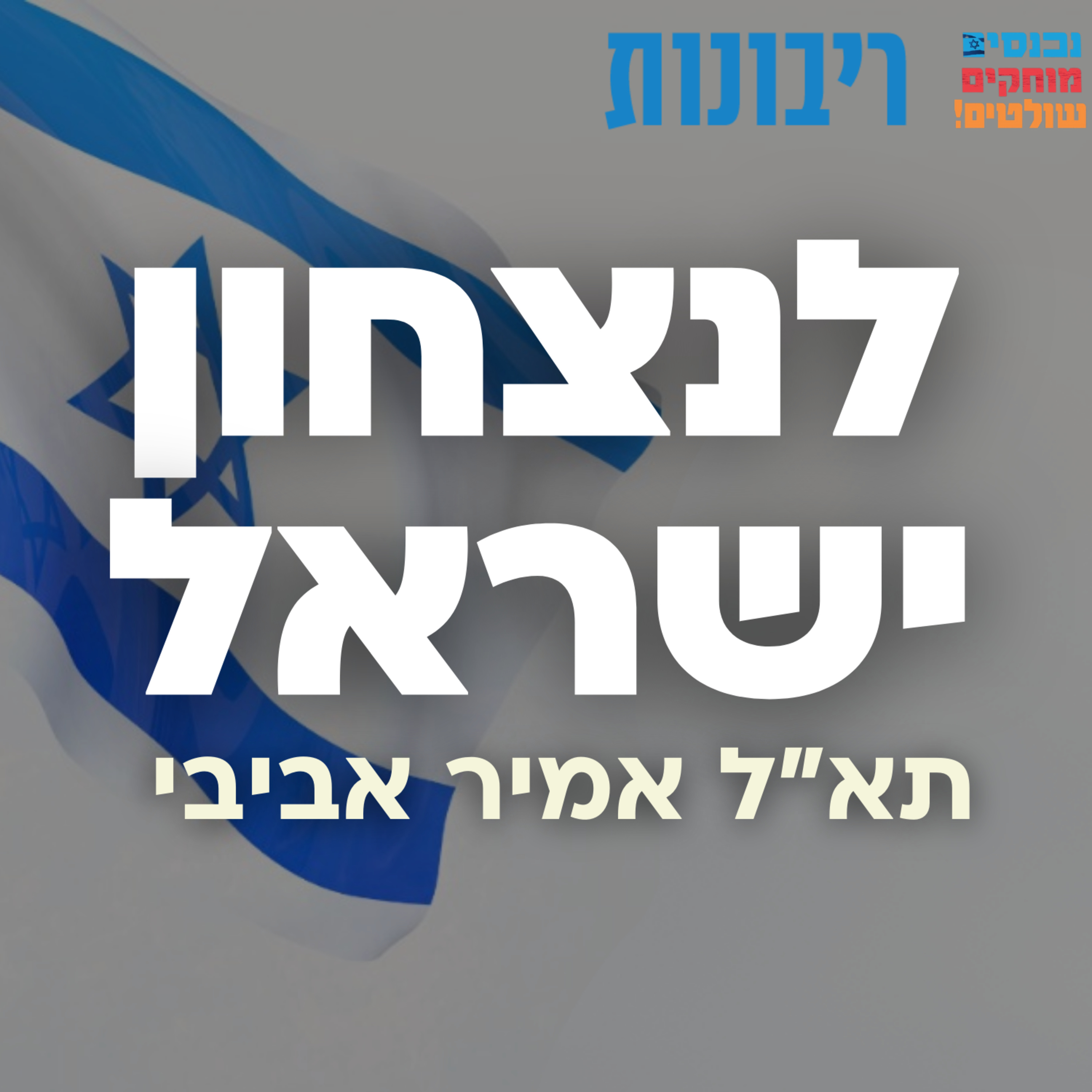לנצחון ישראל! #3 תא"ל (במיל') אמיר אביבי episode artwork