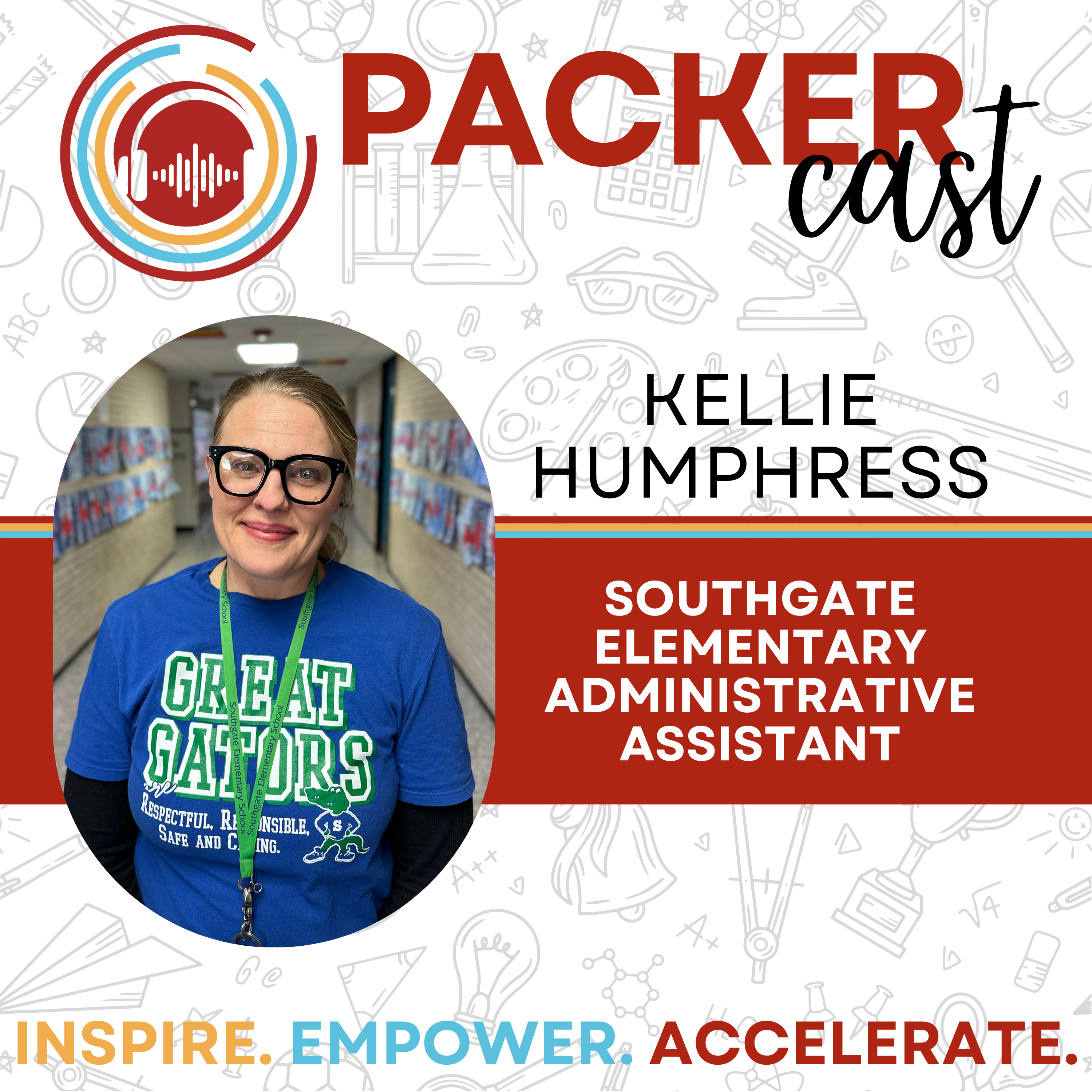 Southgate Elementary School Administrative Assistant Kellie Humphress episode artwork