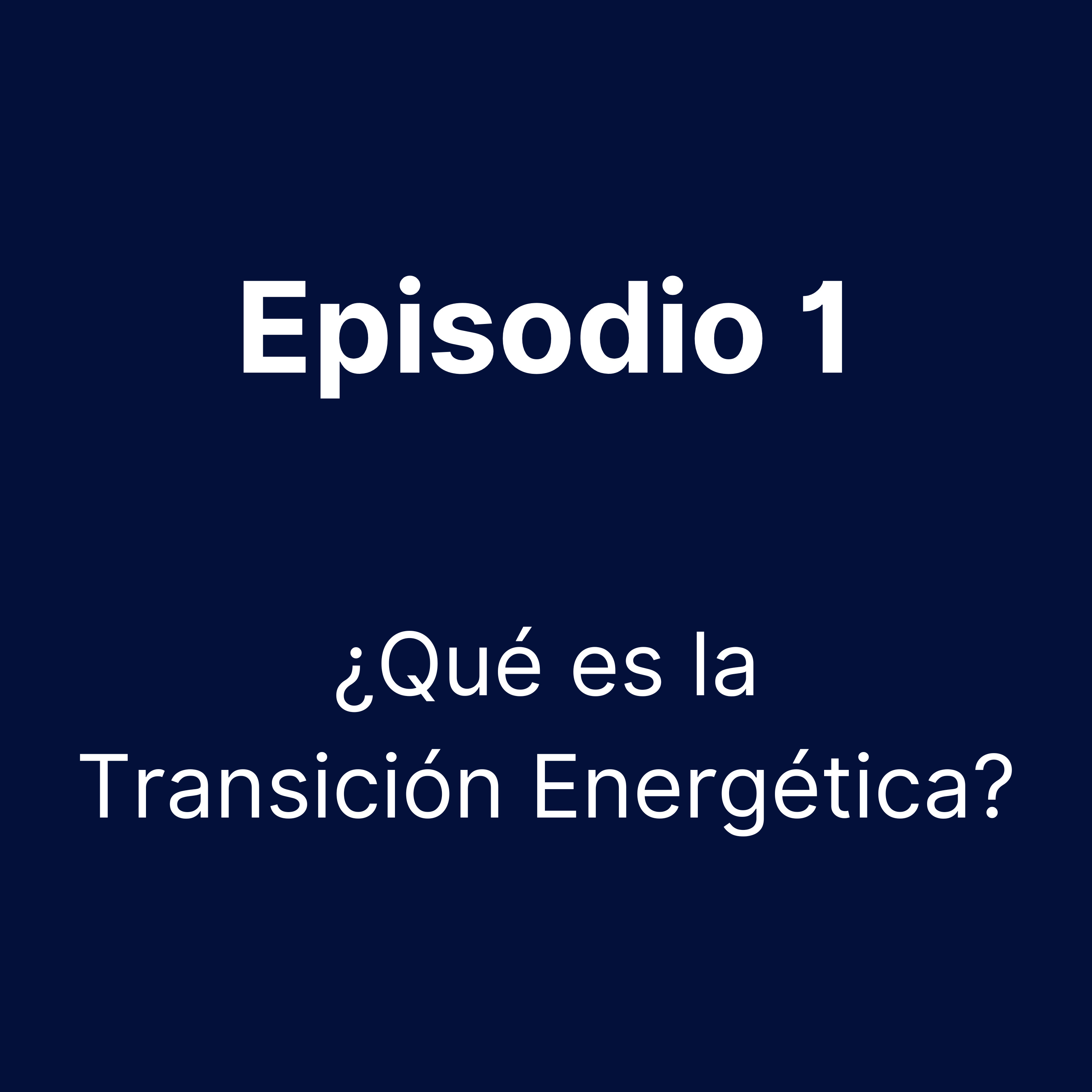 Transición Energética