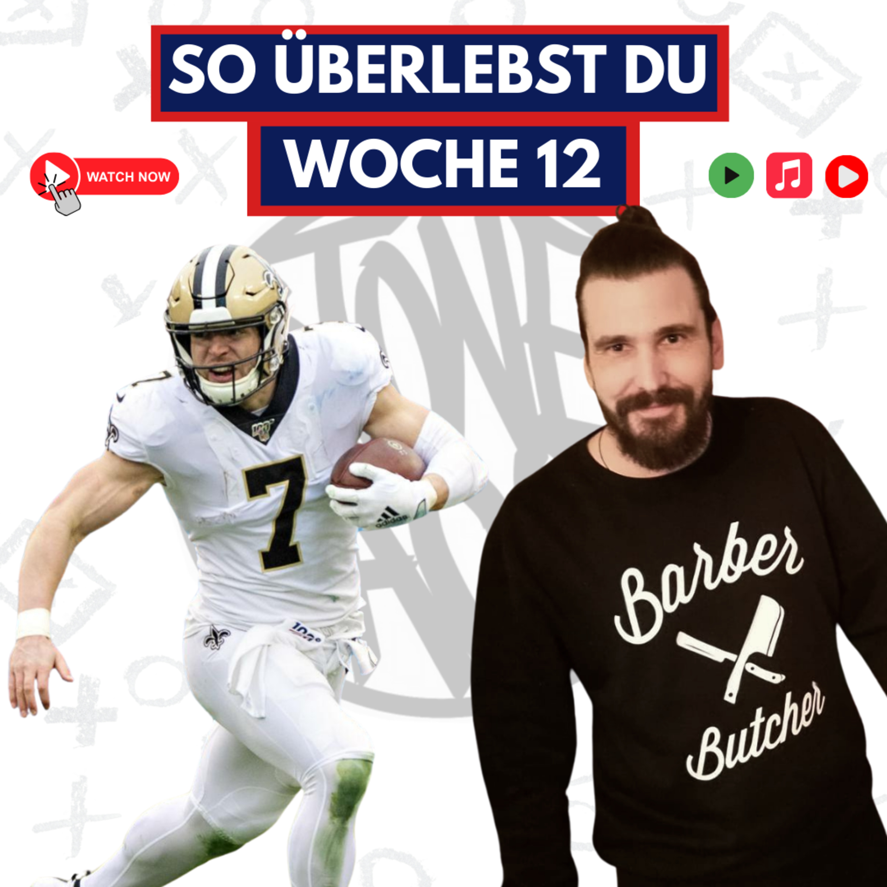 Fantasy Football - Rückblick NFL Woche 11 + Bye Week Retter [2024] Podcast 479 episode artwork