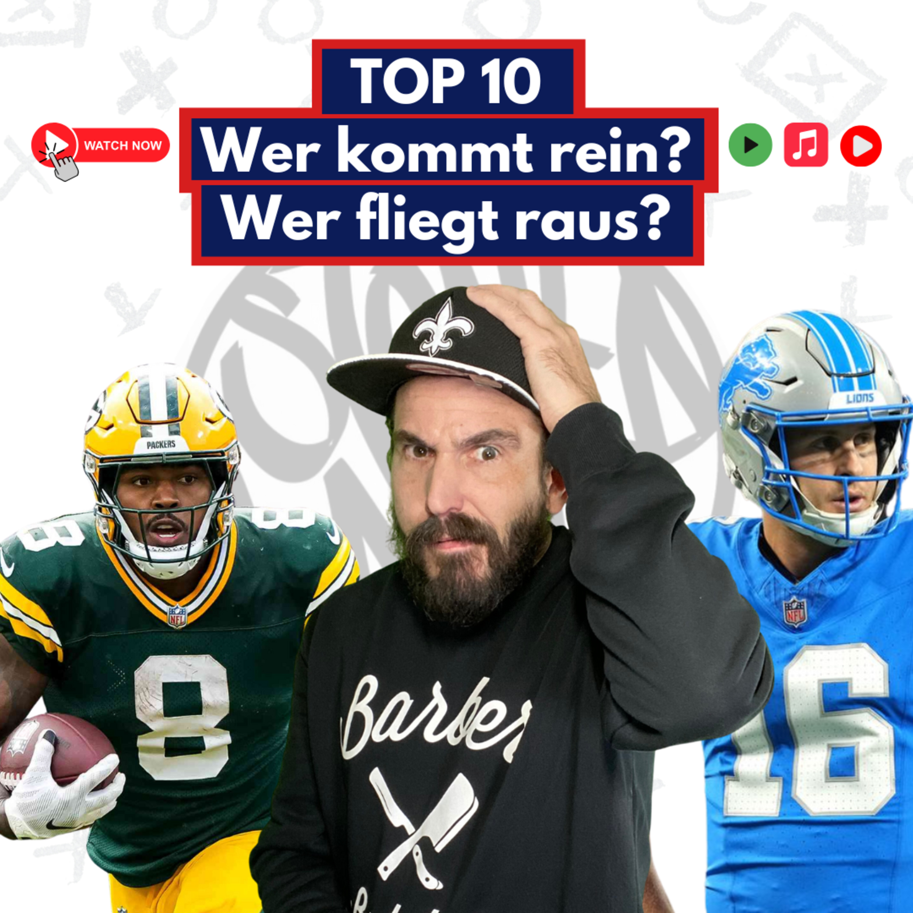 Top 10, wer kommt, wer fliegt? - Fantasy Football - [2025] Podcast 512
