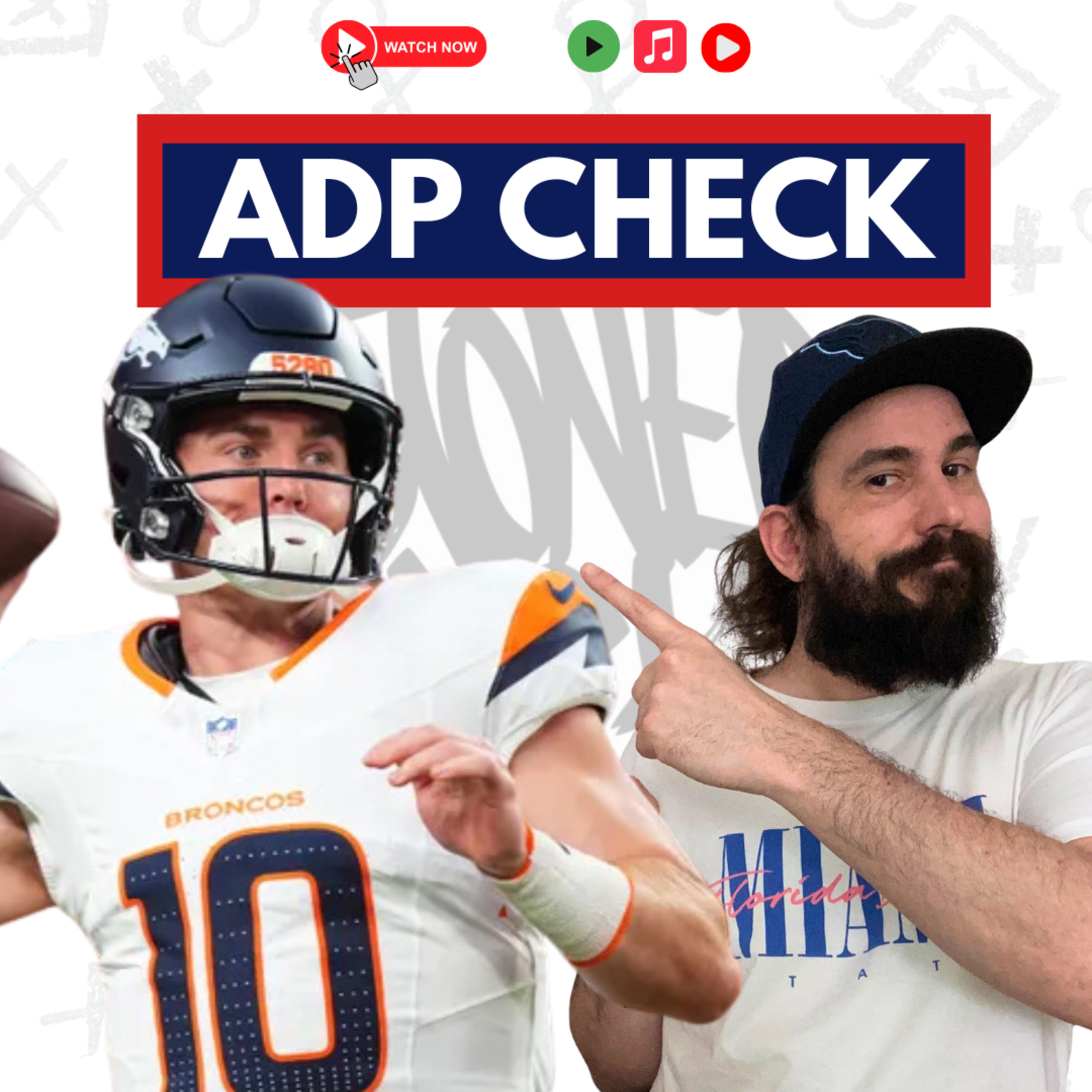 ADP Check! Zu hoch, zu tief? - Fantasy Football - [2025] Podcast 514 episode artwork