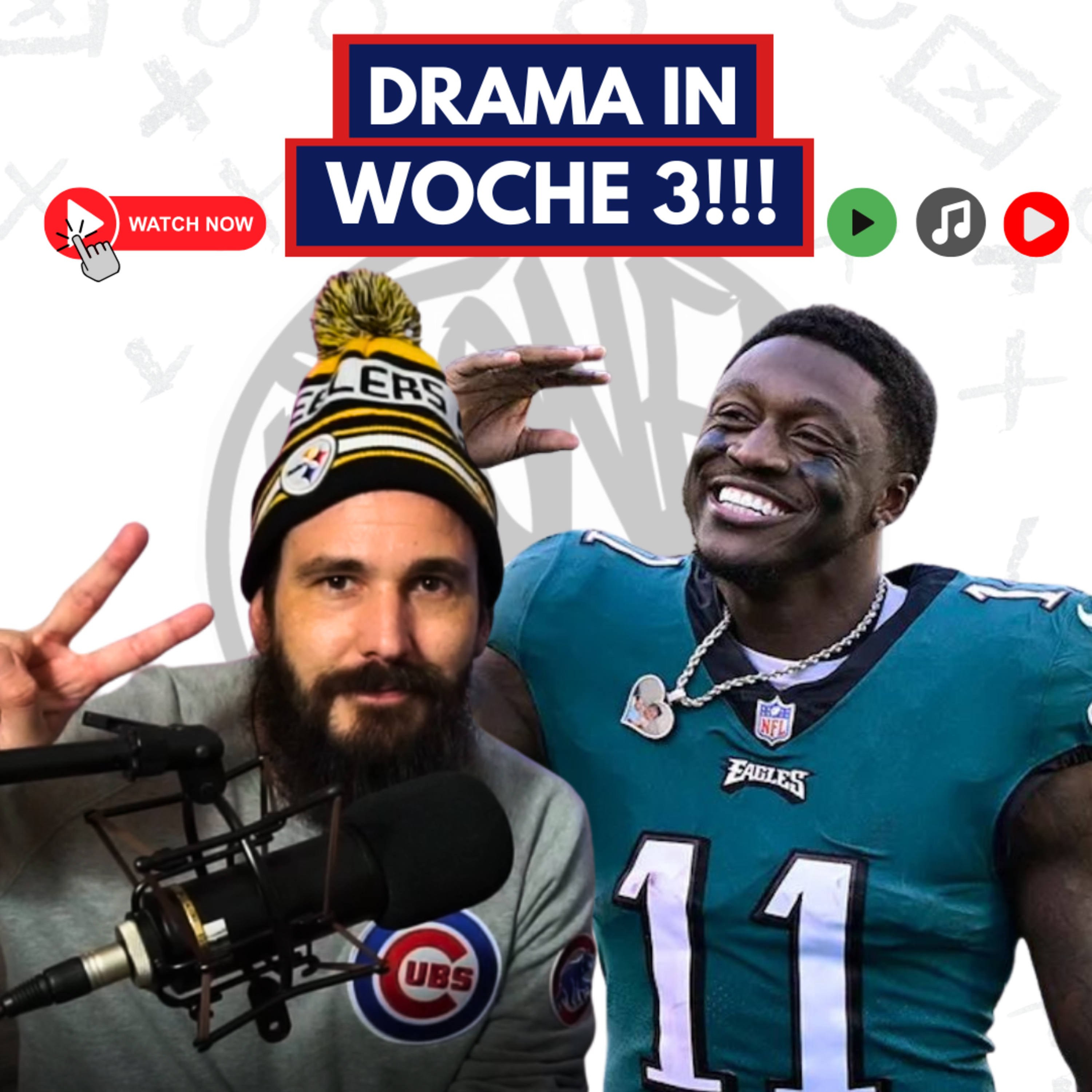Rückblick auf NFL Woche 3 - Fantasy Football - [2025] Podcast 527
