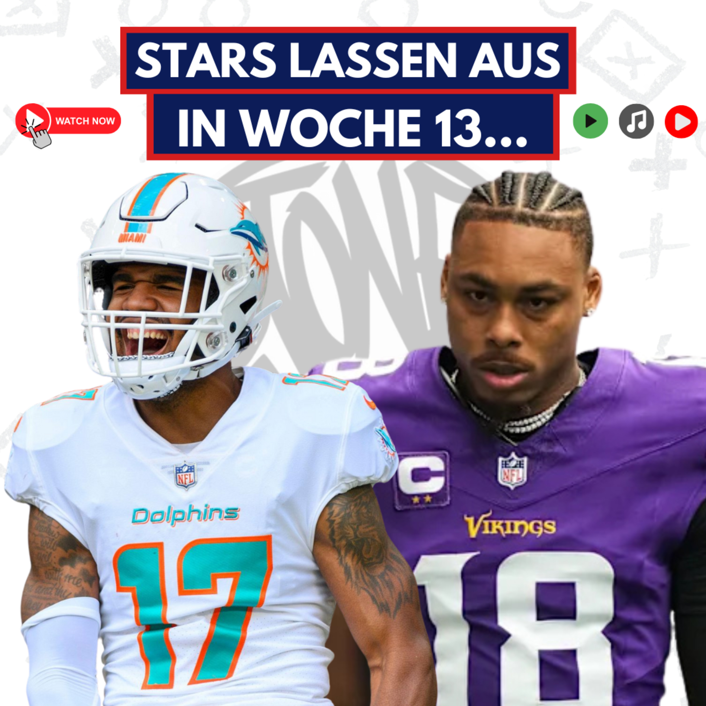 Rückblick auf NFL Woche 13 - Fantasy Football - [2025] Podcast 547