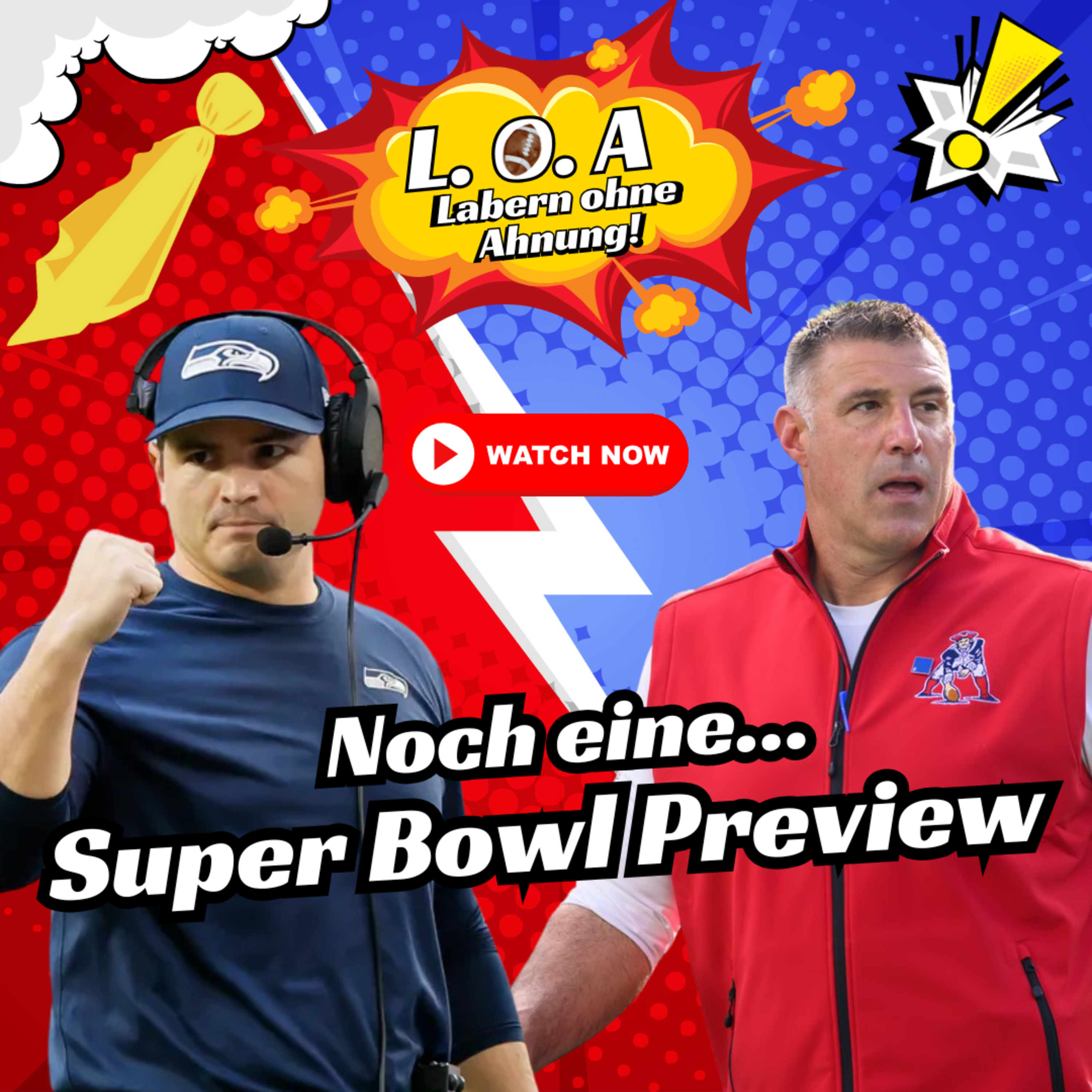 Noch eine Super Bowl Preview - Labern ohne Ahnung [2026] Podcast 560