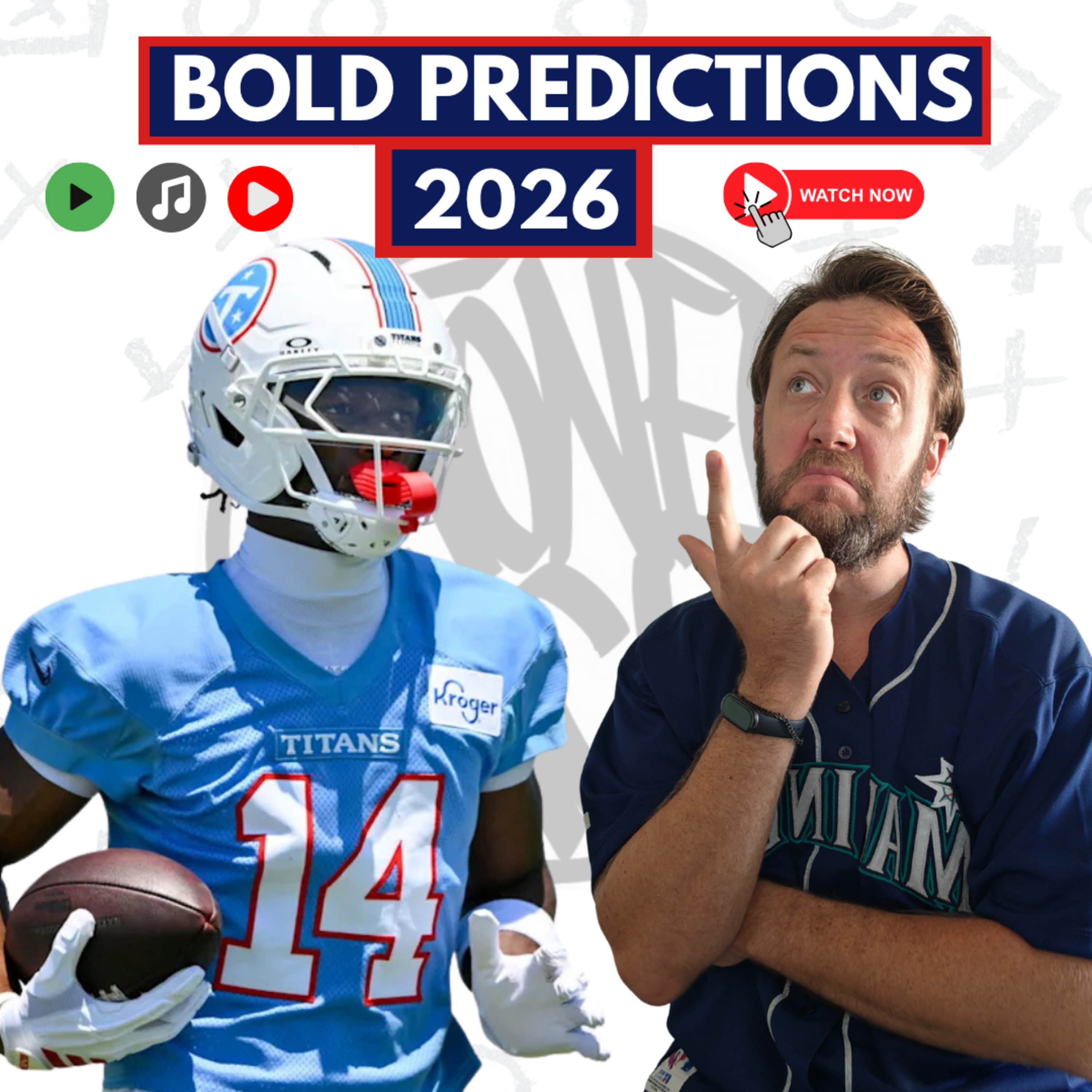Unsere BOLD PREDICTIONS - Fantasy Football [2026] - Podcast 589 episode artwork