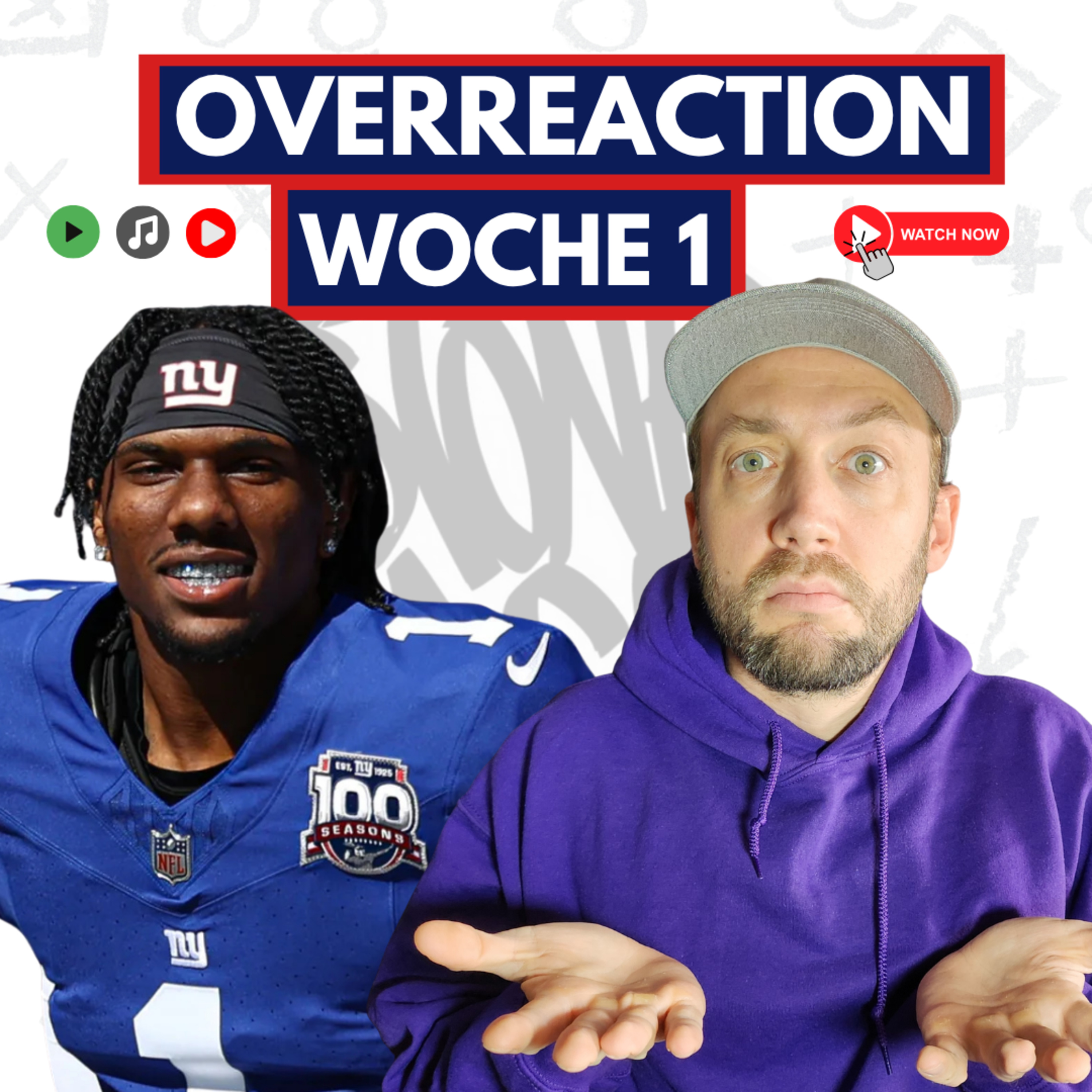 Woche 1 OVERREACTION!!! - Fantasy Football - [2026] Podcast 591 episode artwork