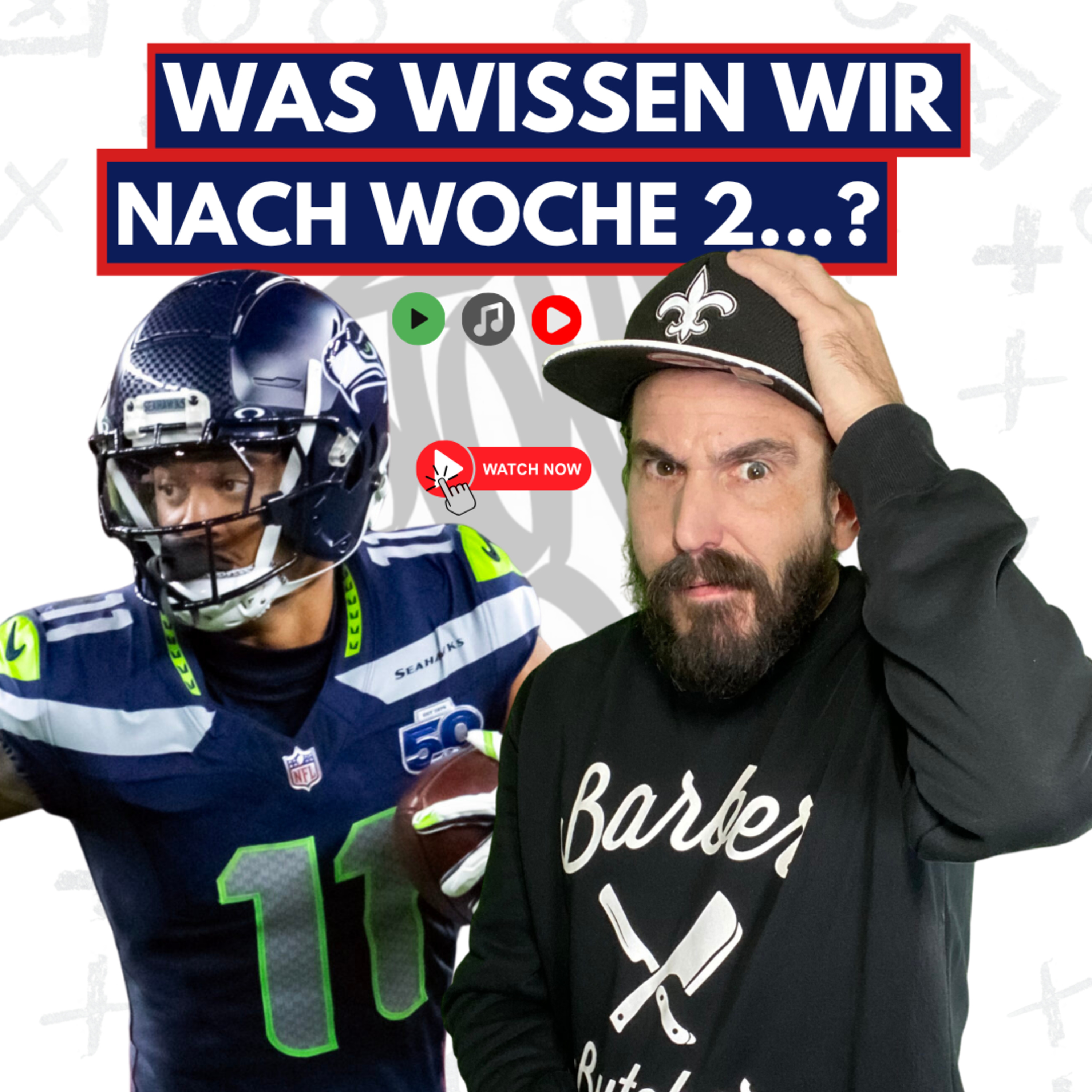 Rückblick auf NFL Woche 2 - Fantasy Football Überdosis - [2026] Podcast 593 episode artwork