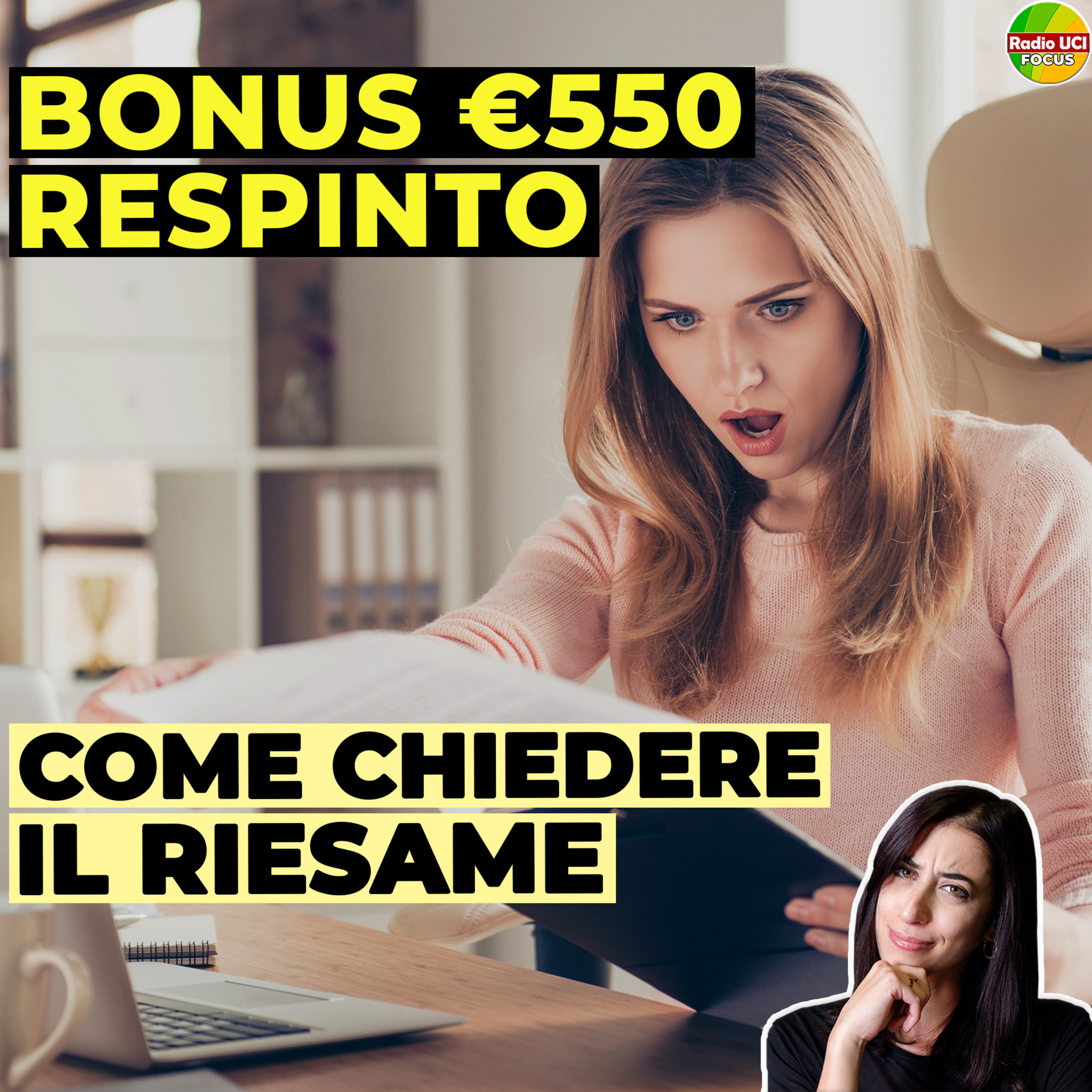 Bonus 550€💶 Respinto: Ecco come chiedere il riesame (+TABELLA documentazione da allegare) episode artwork