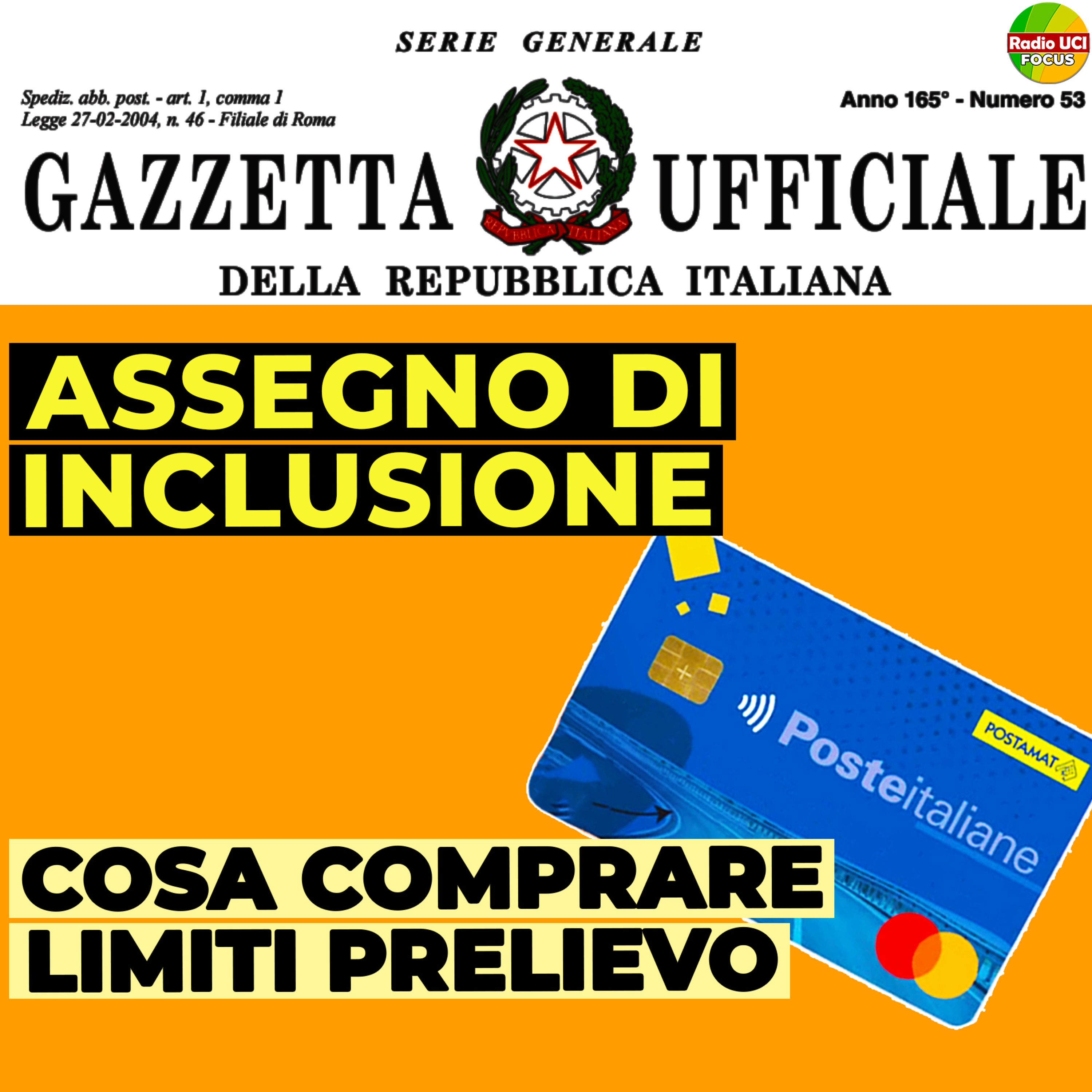 Cosa si può comprare con la CARTA di INCLUSIONE e LIMITI di PRELIEVO💶 episode artwork
