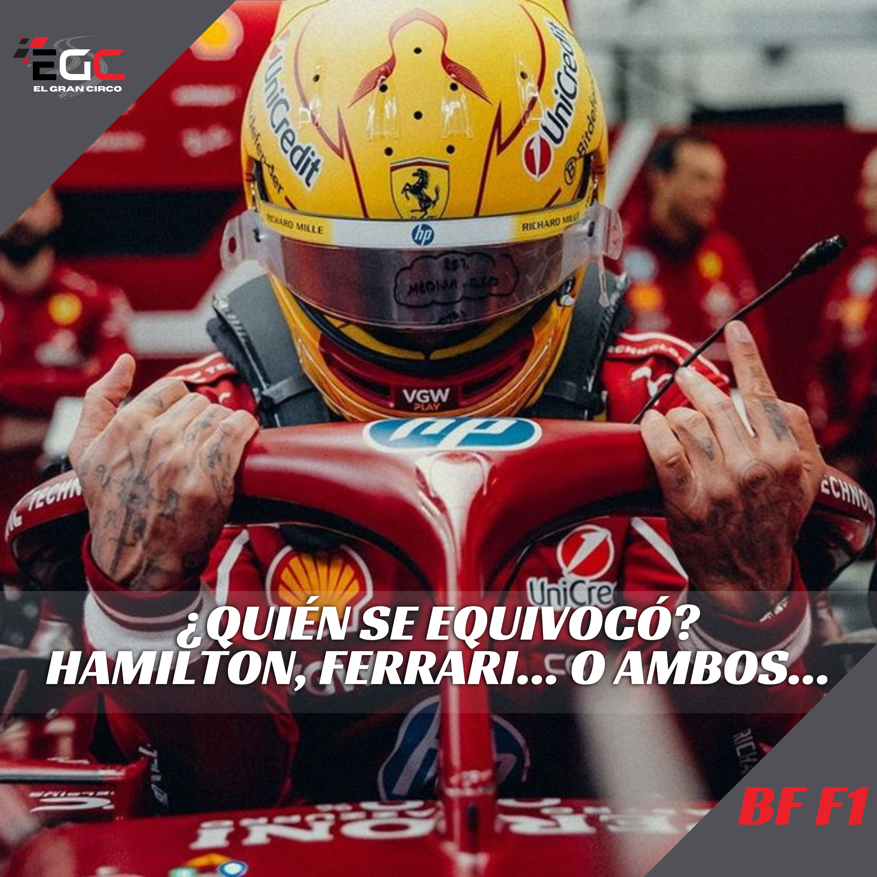 ¿Ferrari se equivocó al contratar a Hamilton? O ¿Hamilton al ira a Ferrari? episode artwork