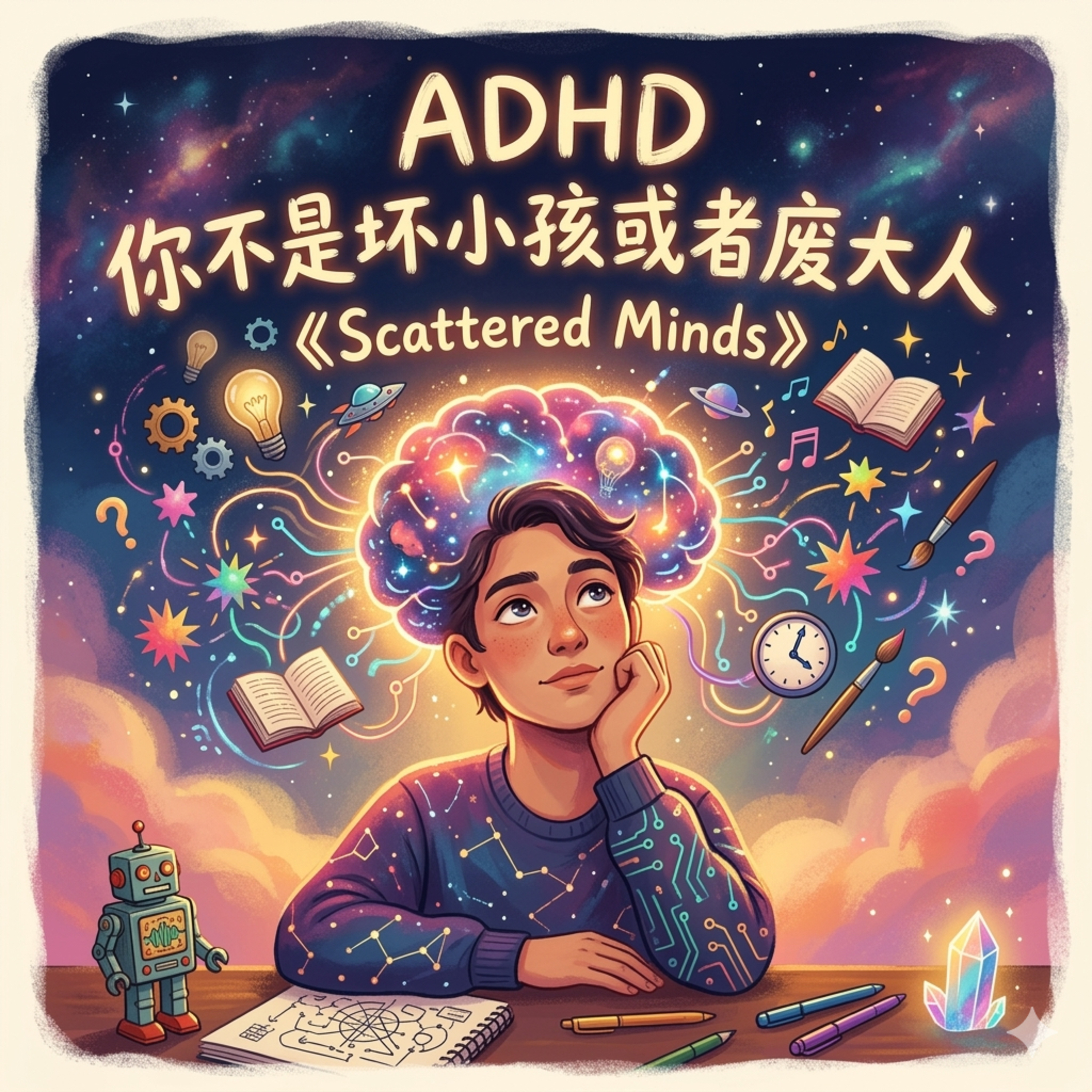 033 - ADHD 你不是一个坏小孩或者废大人《纷乱的心灵》 episode artwork