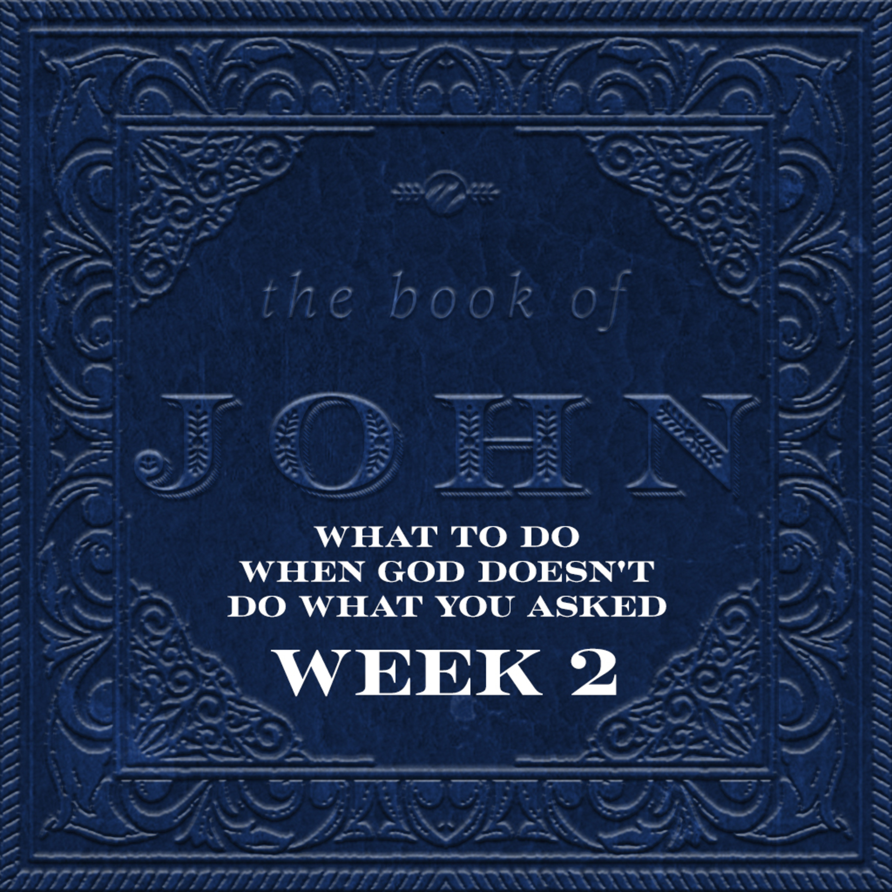 What to Do When God Doesn't Do What You Asked | Book Of John | Week 2 What to Do When God Doesn't Do What You Asked | Book Of John | Week 2