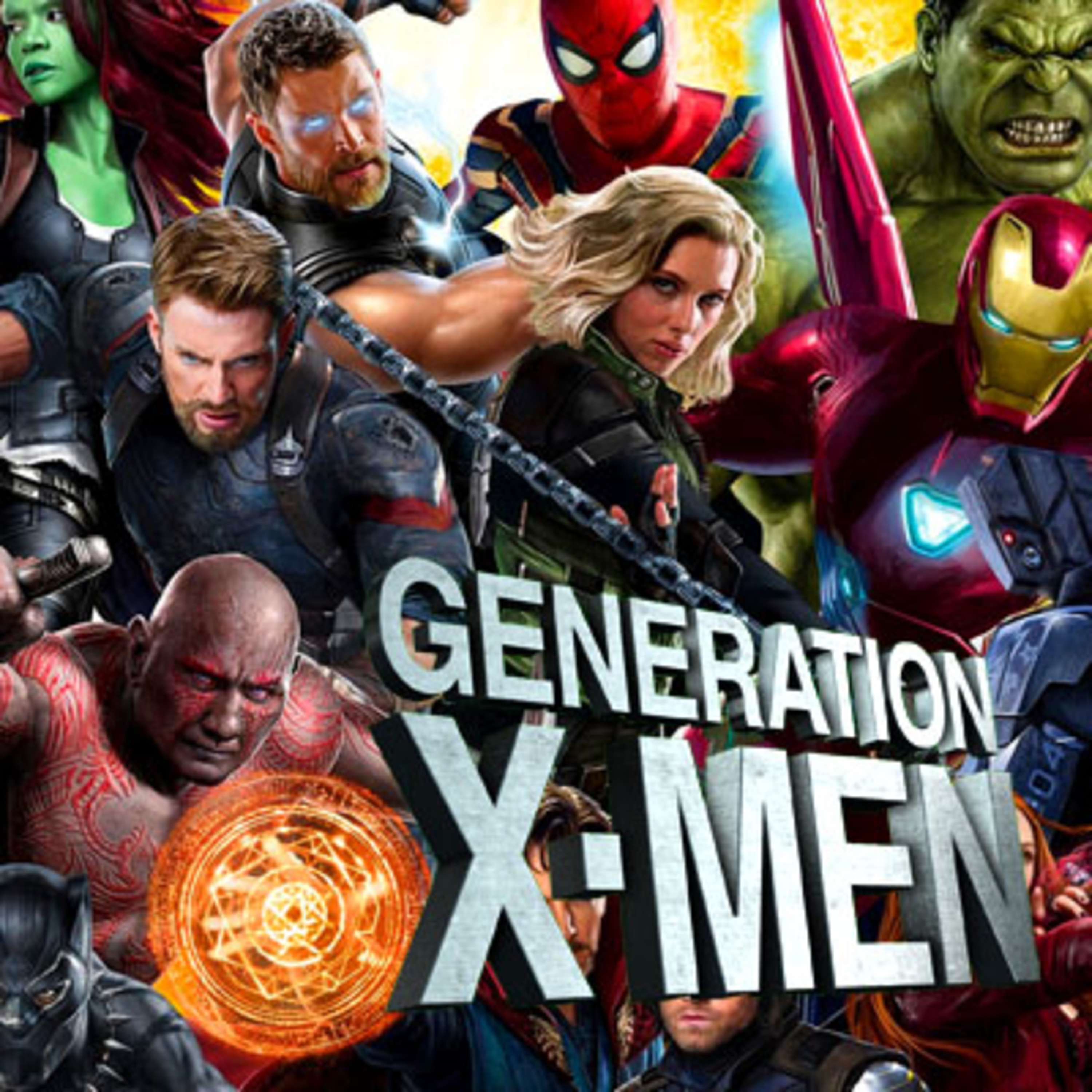 BONUS - Bender n Brooksey MCU Rankings - Generation X-Men Podcast episode artwork