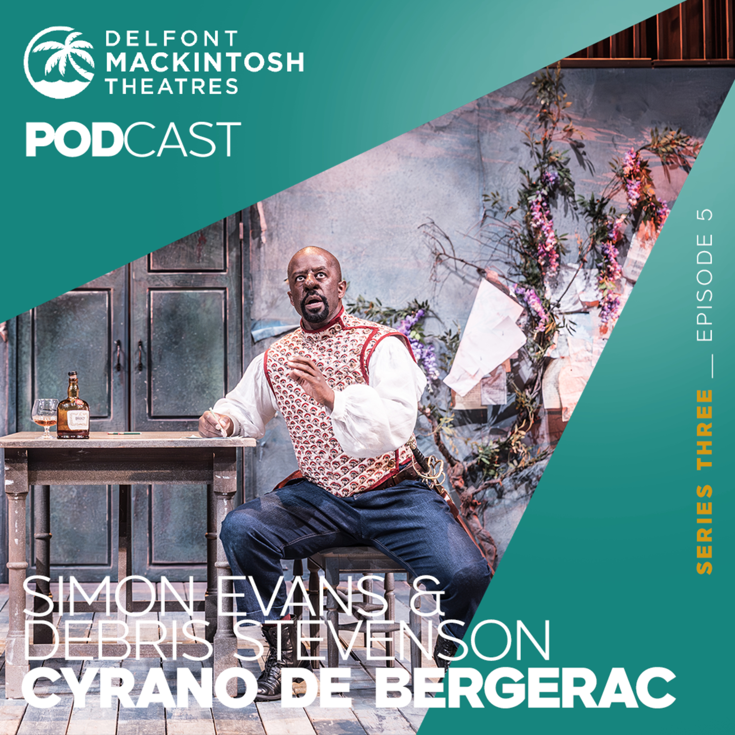 S3 E5: Debris Stevenson and Simon Evans talk Cyrano de Bergerac episode artwork