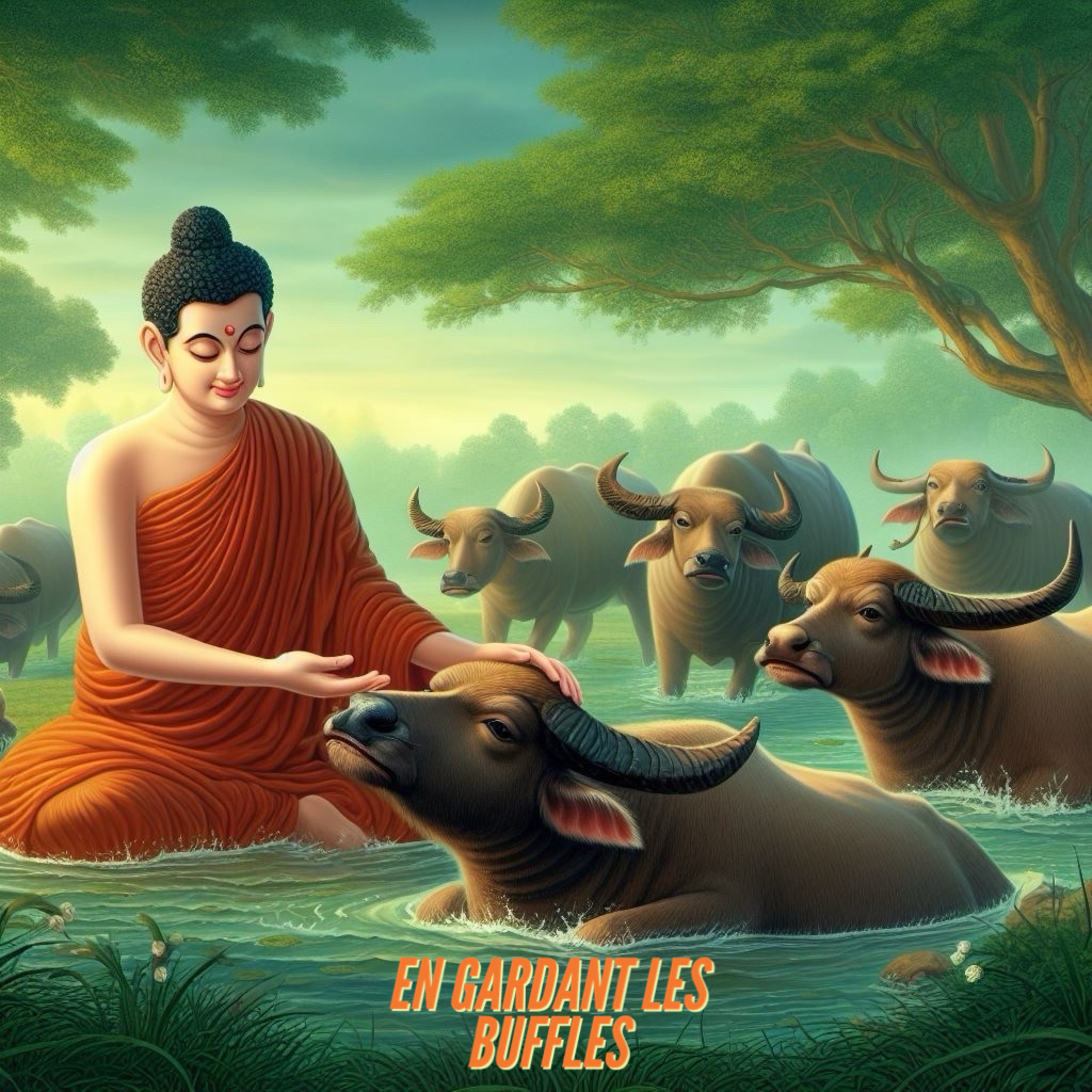 EN GARDANT LES BUFFLES. (SUR LES TRACES DE SIDDHARTA: ÉPISODE 02)