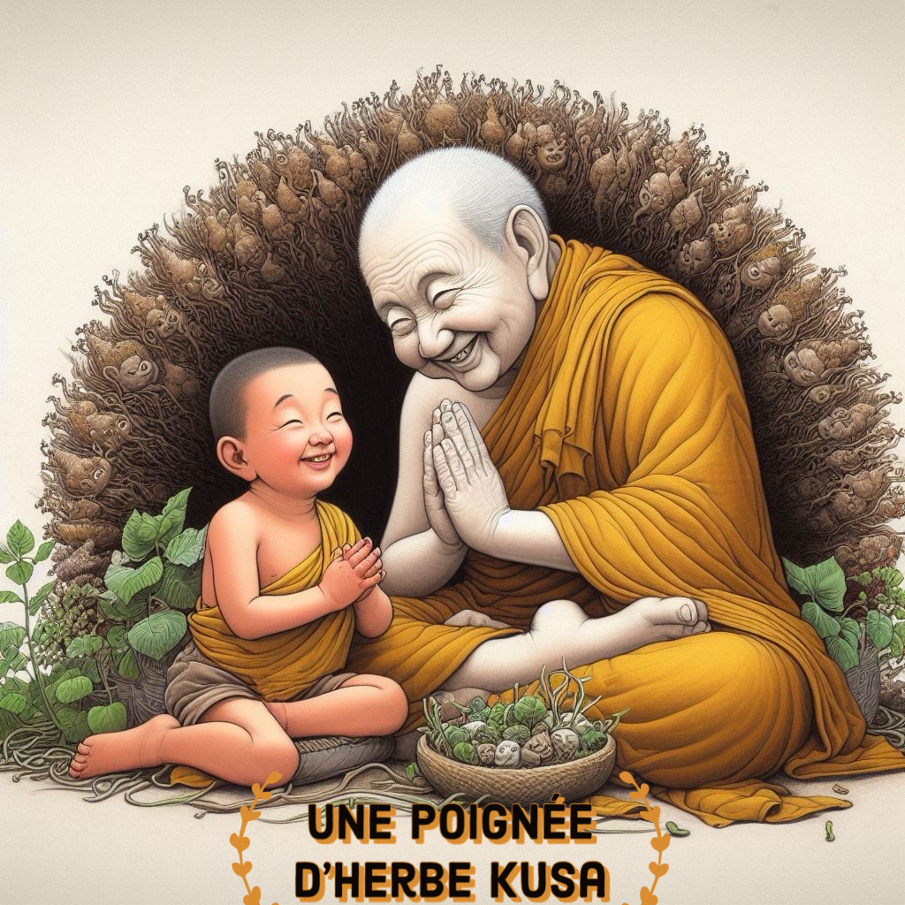 UNE BRASSÉE D'HERBE KUSA. (SUR LES TRACES DE SIDDHARTA: ÉPISODE 03)