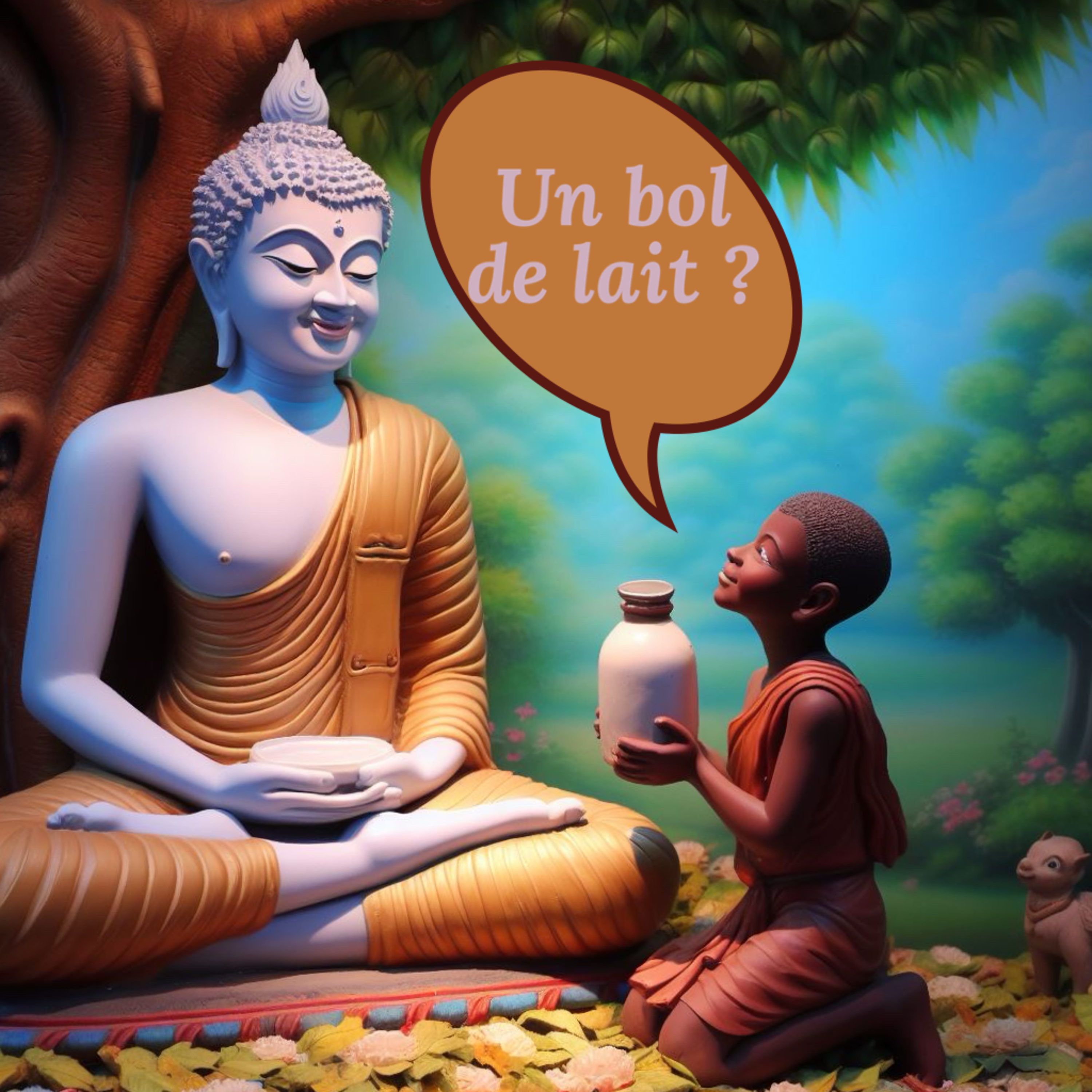 UN BOL DE LAIT. (SUR LES TRACES DE SIDDHARTA: ÉPISODE 05)