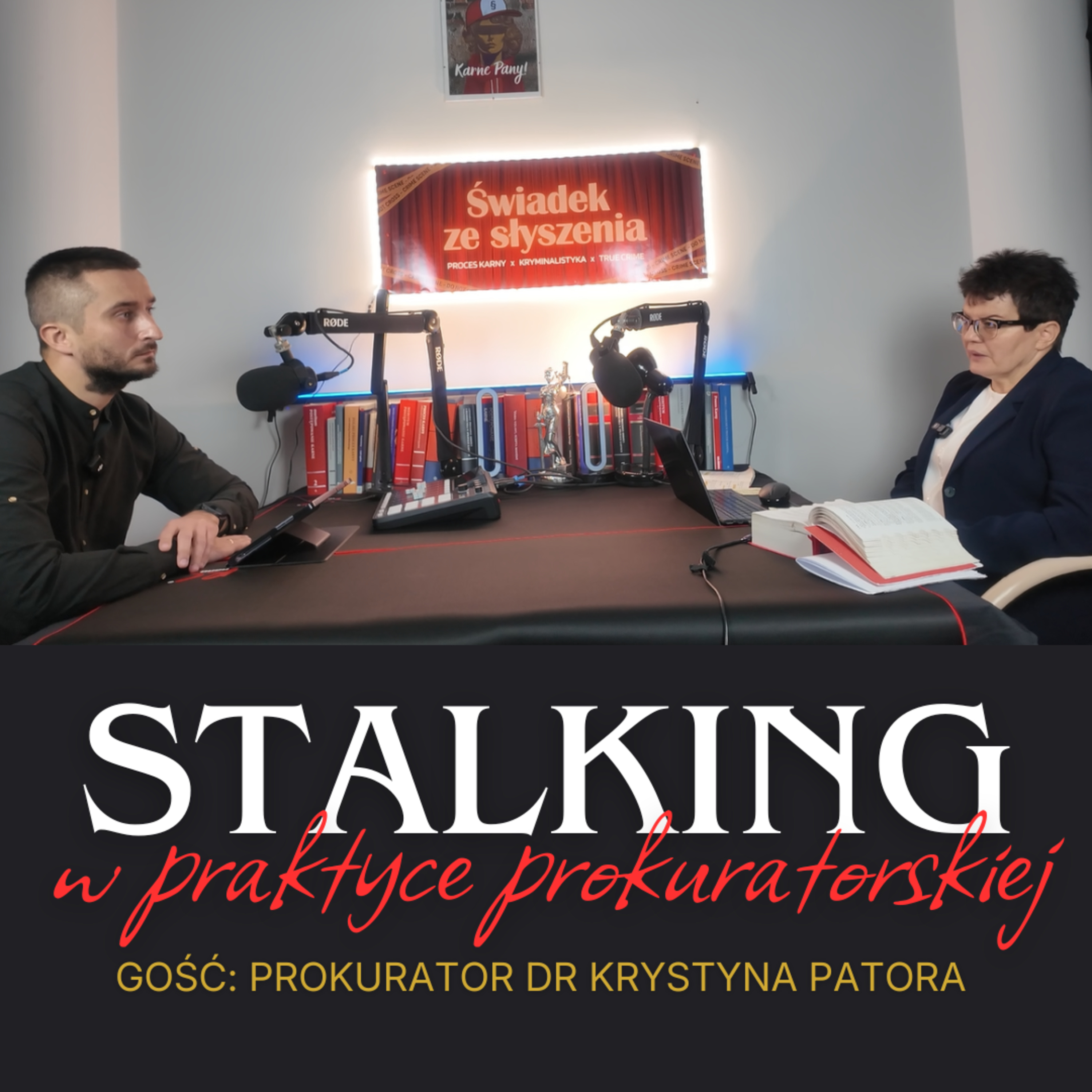Stalking z perspektywy prokuratorskiej. Gość: prokurator dr Krystyna Patora episode artwork