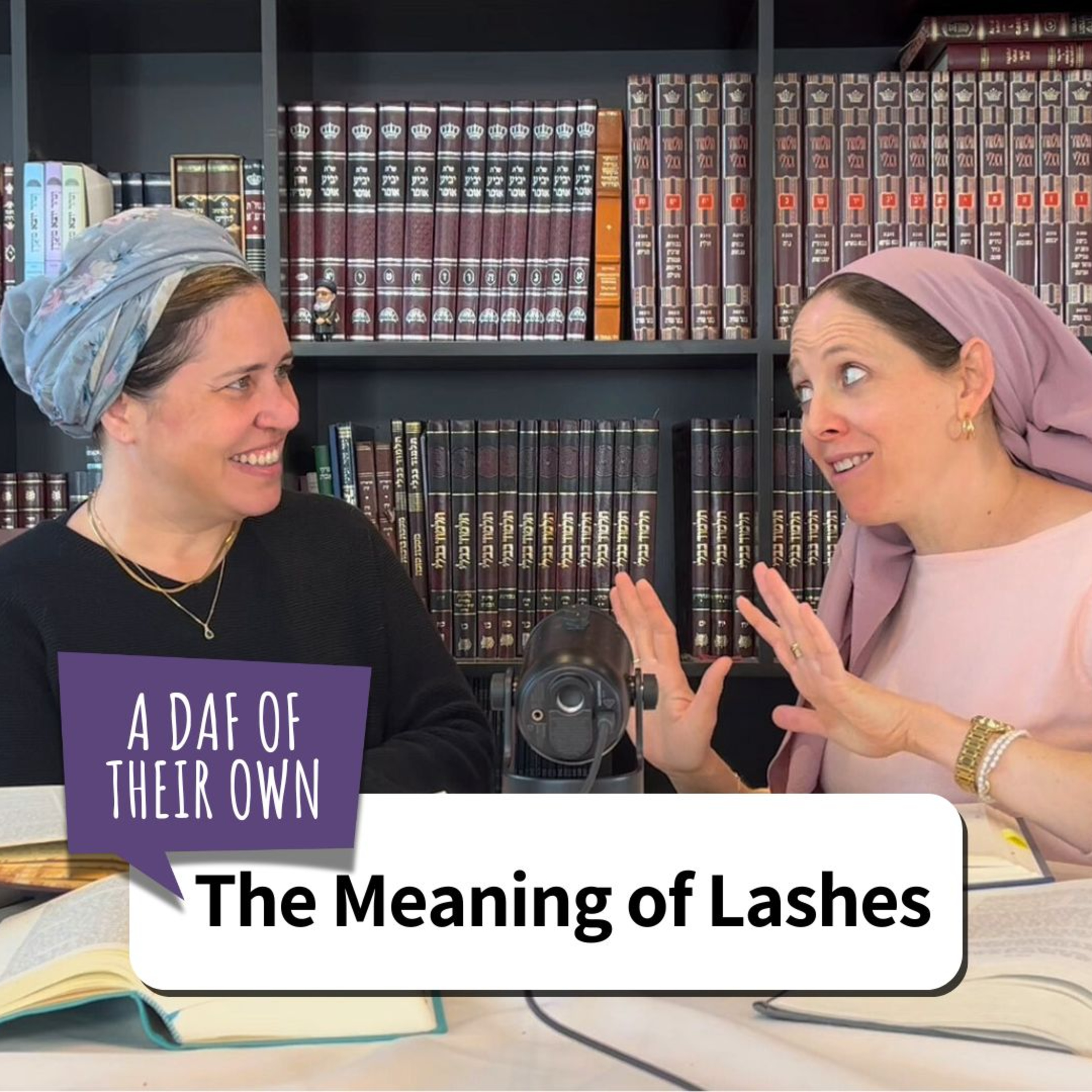 A Daf Of Their Own - The Meaning of Lashes