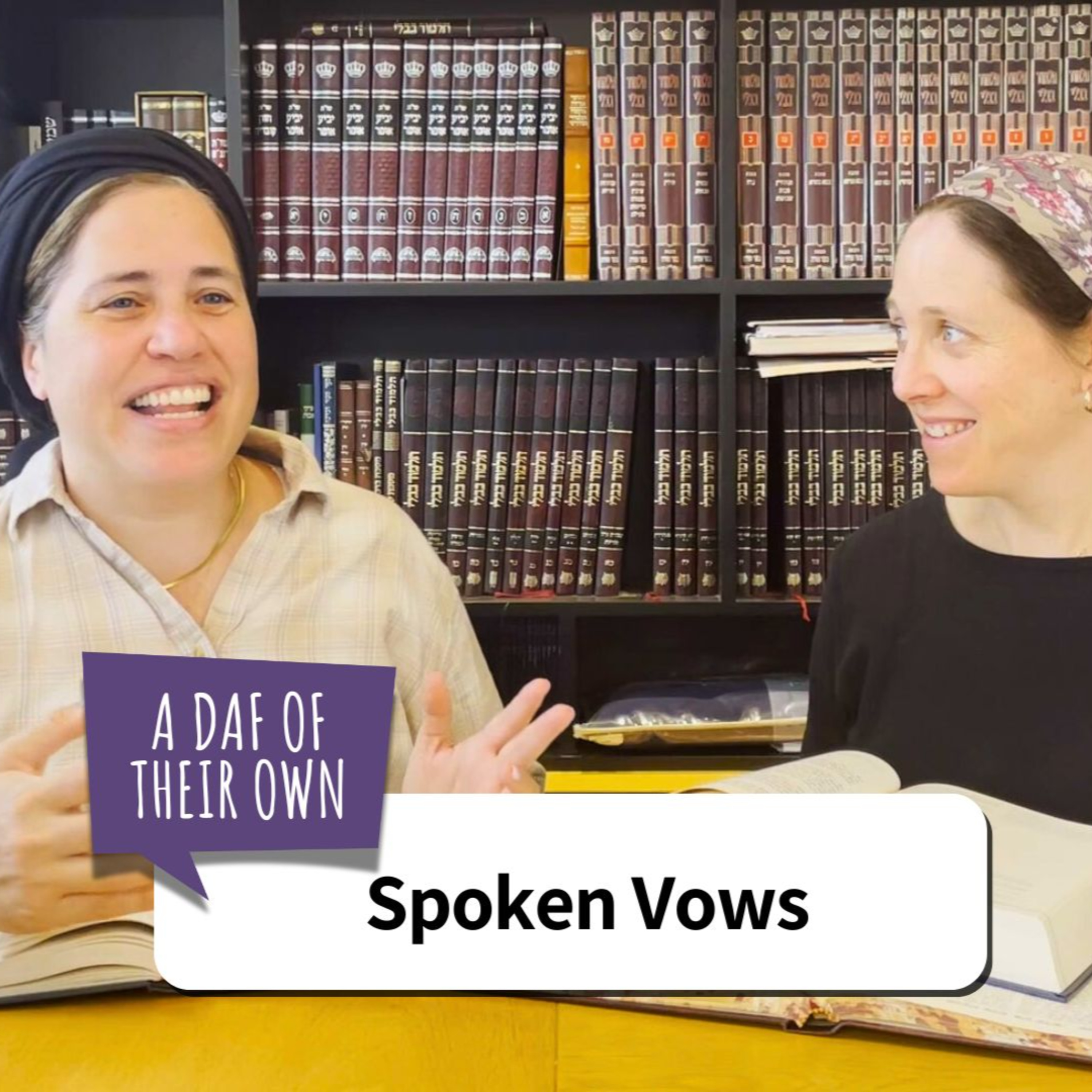 A Daf Of Their Own - Heartfelt Intentions vs. Spoken Vows