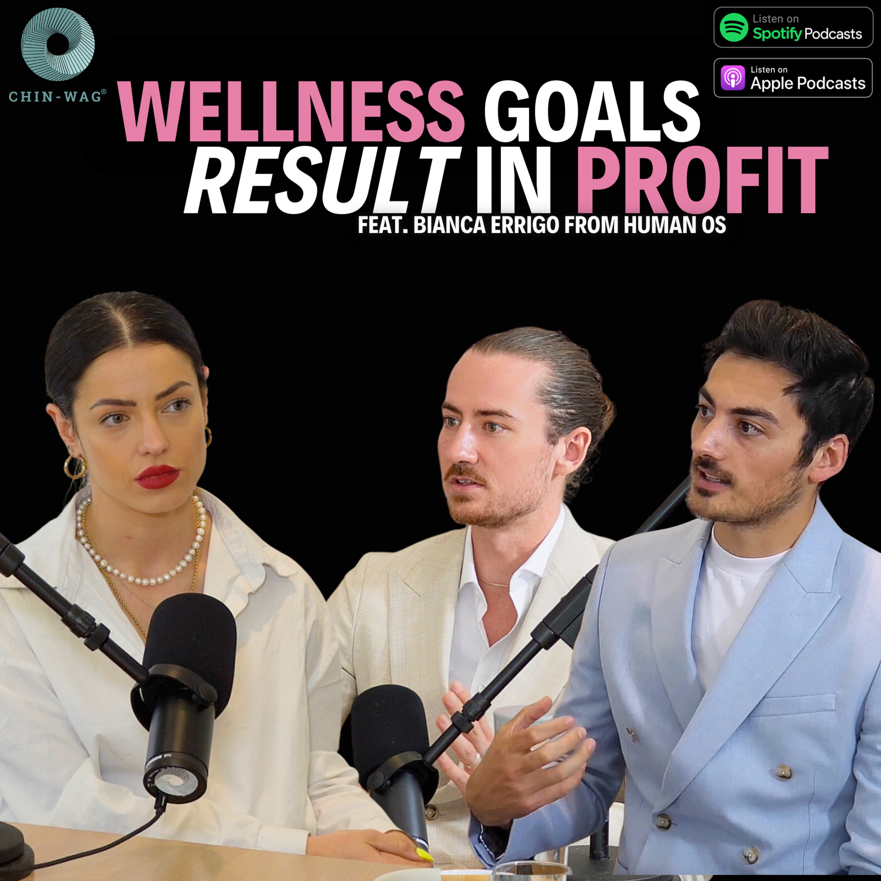 HumanOS x Chin-wag - harnessing TECHNOLOGY and HEALTH to optimise employee health and productivity.  episode artwork