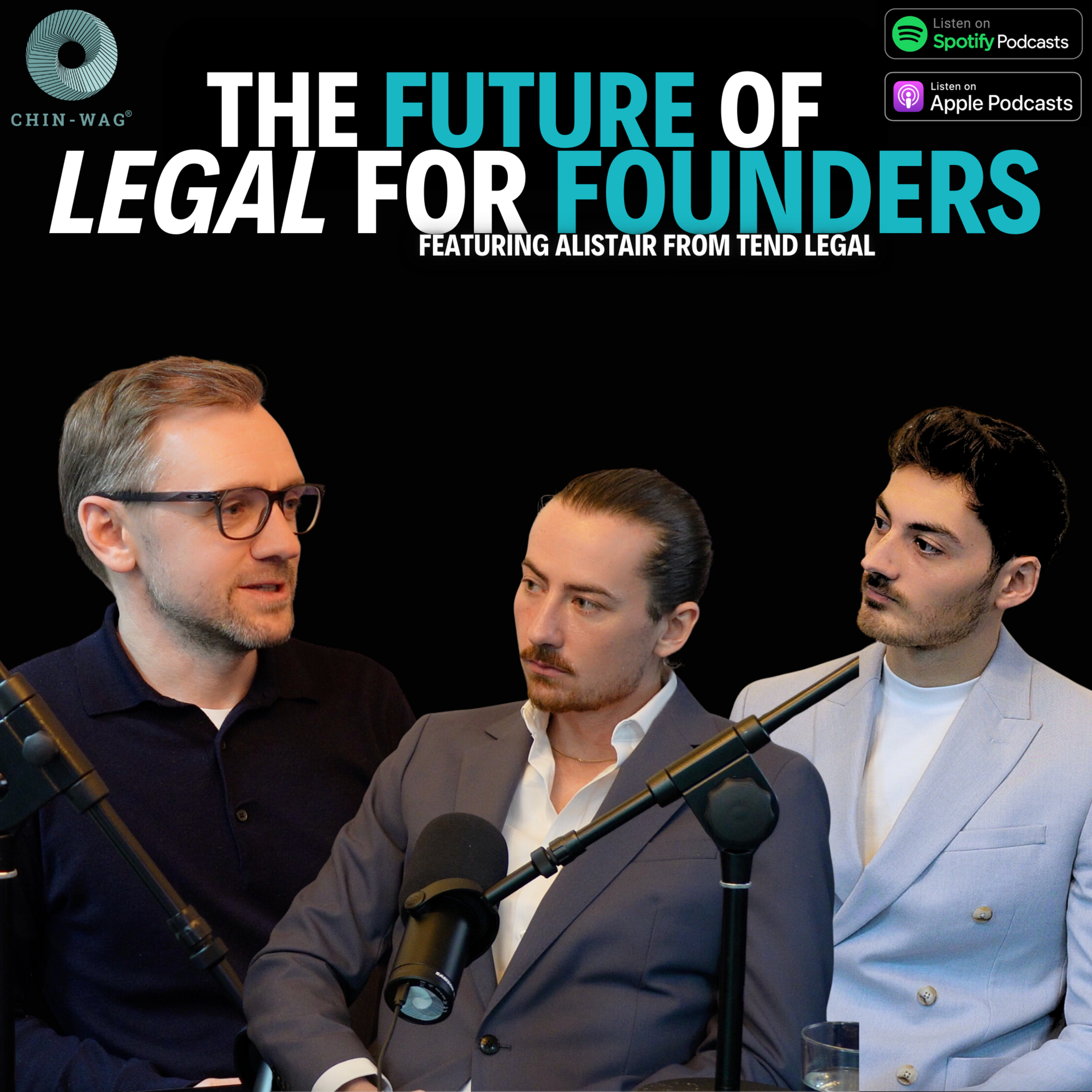 Tend Legal x Chin-wag 2024 - DISRUPTING the legal profession, The SUBSCRIPTION-based lawyers!  episode artwork