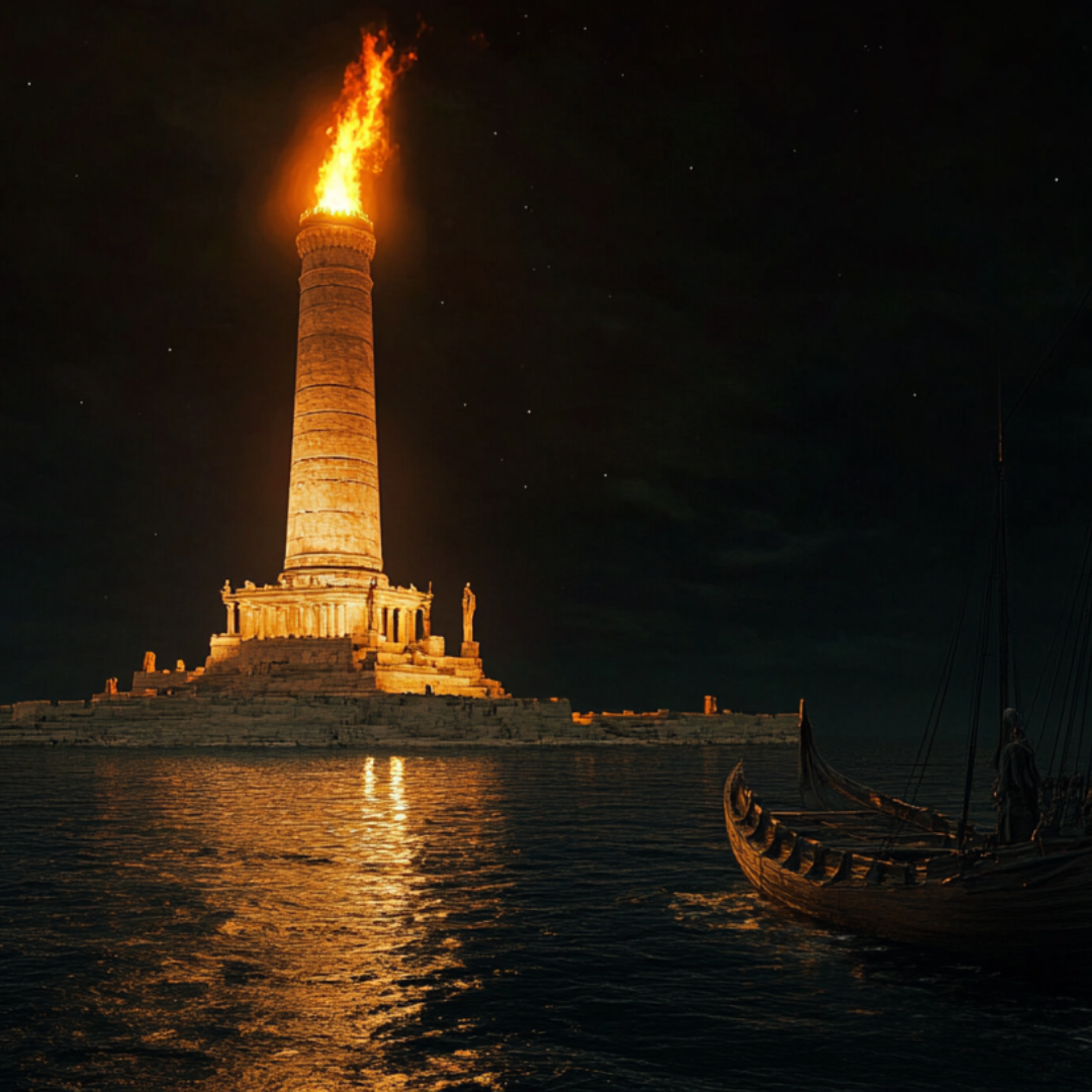 Le Phare d'Alexandrie : Histoire Hypnotique pour Dormir | Merveilles du Monde Antique | ASMR episode artwork