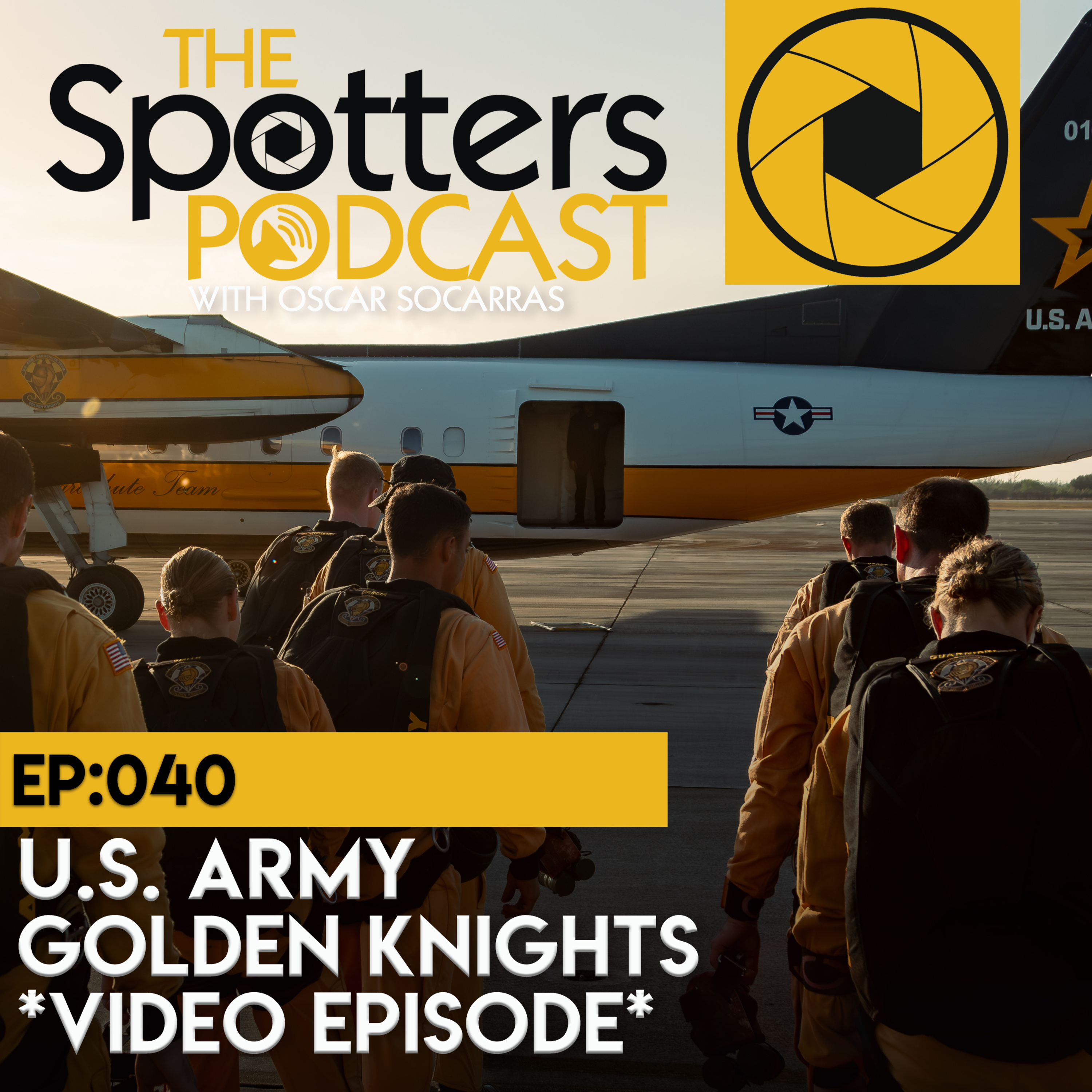 Episode 040 with the Golden Knights episode artwork