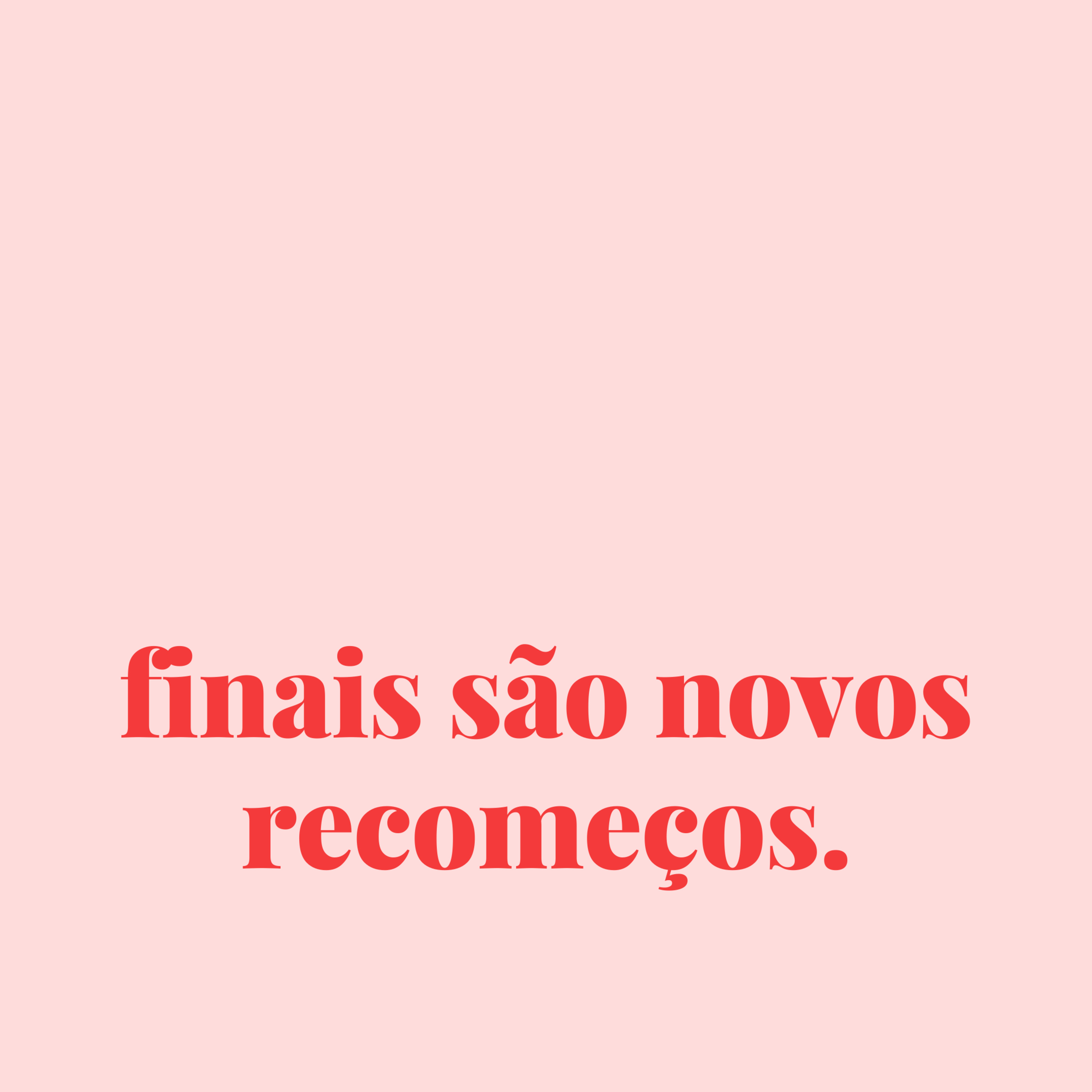 para todas as pessoas intensas.