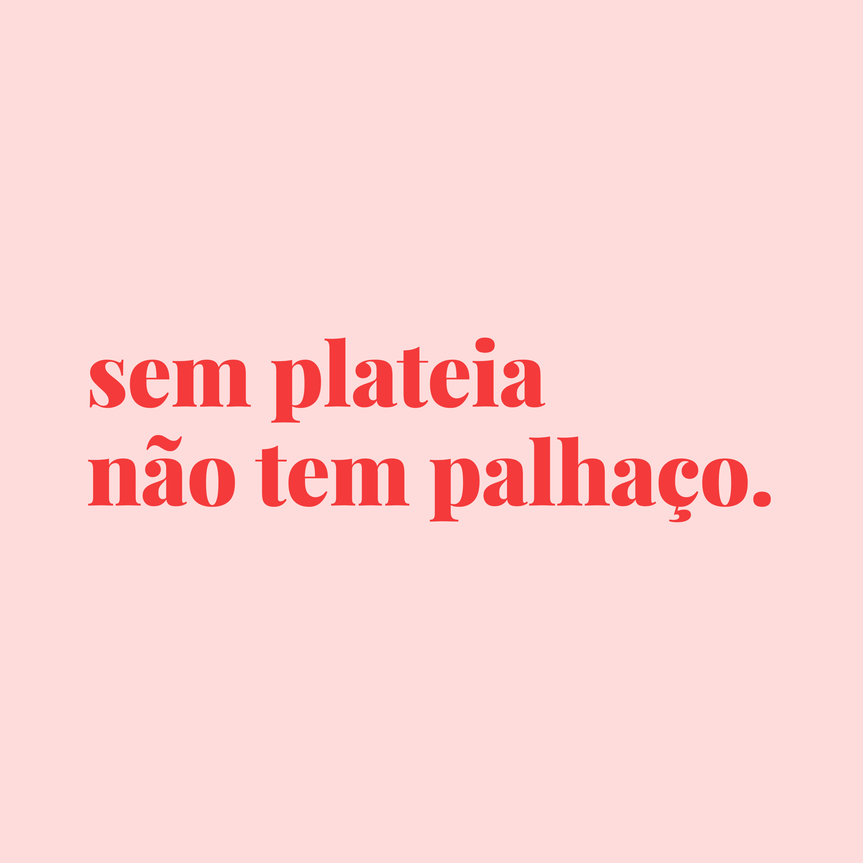 para todas as pessoas intensas.