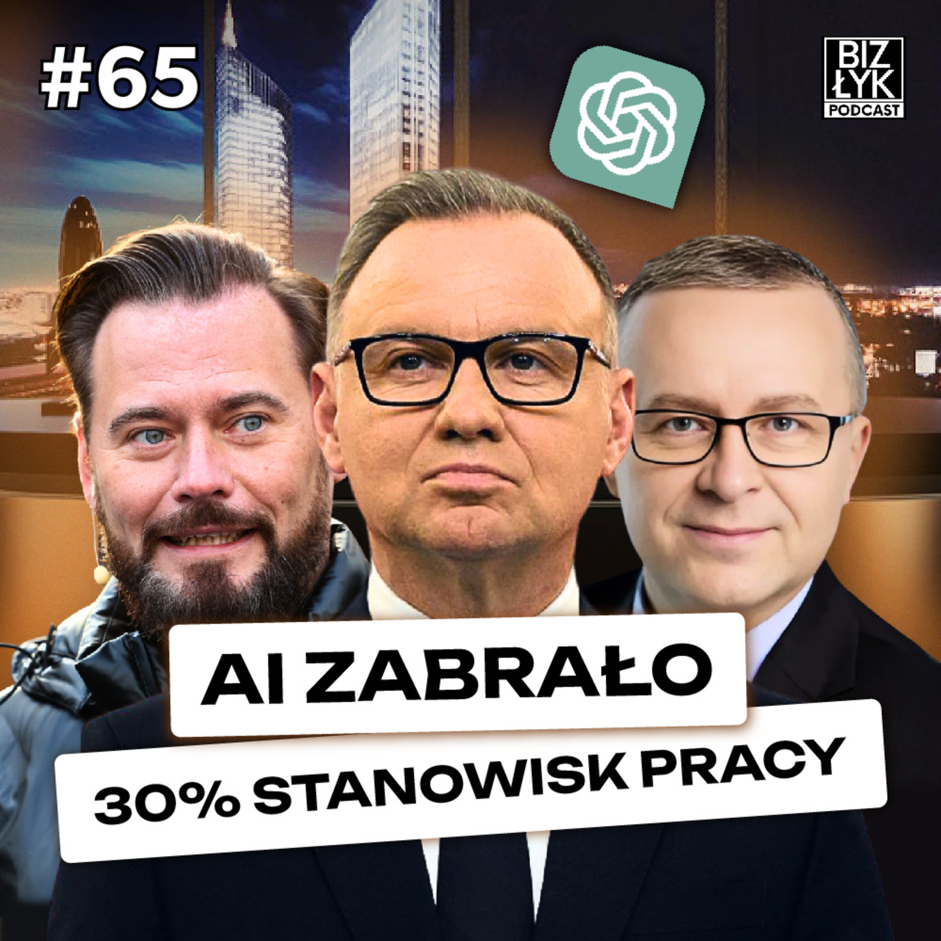 AI zabrało 30% STANOWISK na rynku PRACY | BizŁyk Podcast #65 episode artwork