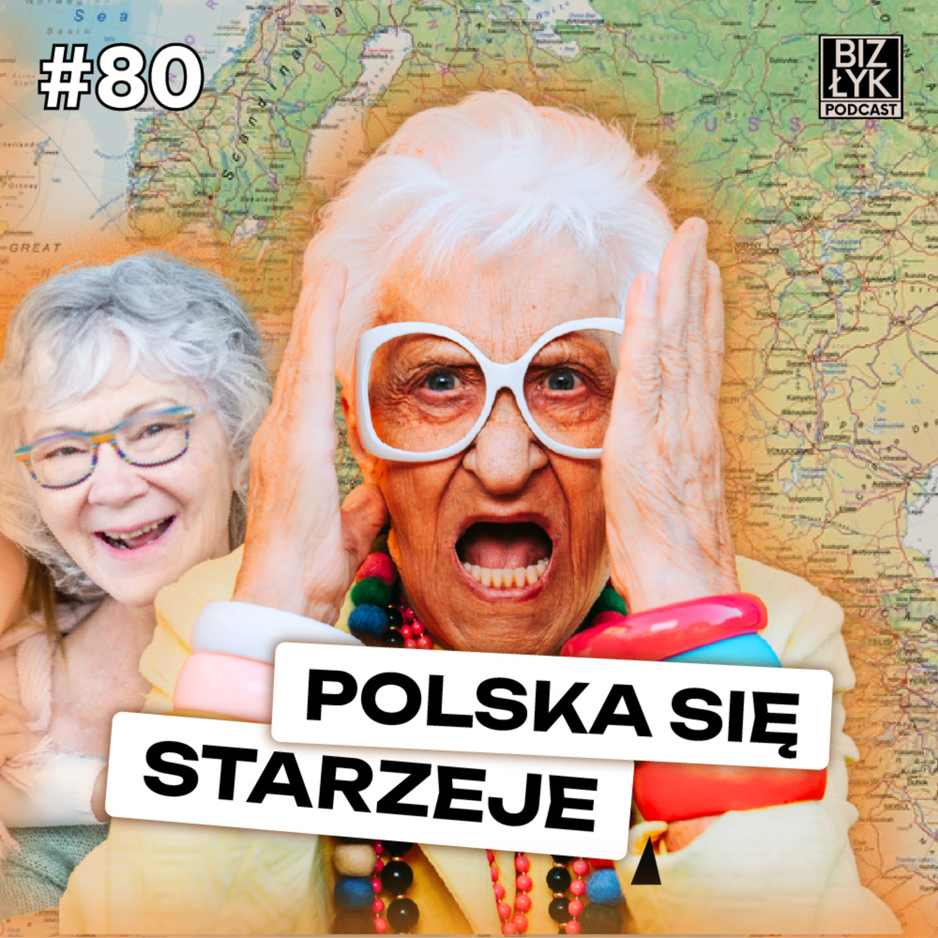 Polska się STARZEJE – jest nas CORAZ MNIEJ | BizŁyk Podcast #80 episode artwork