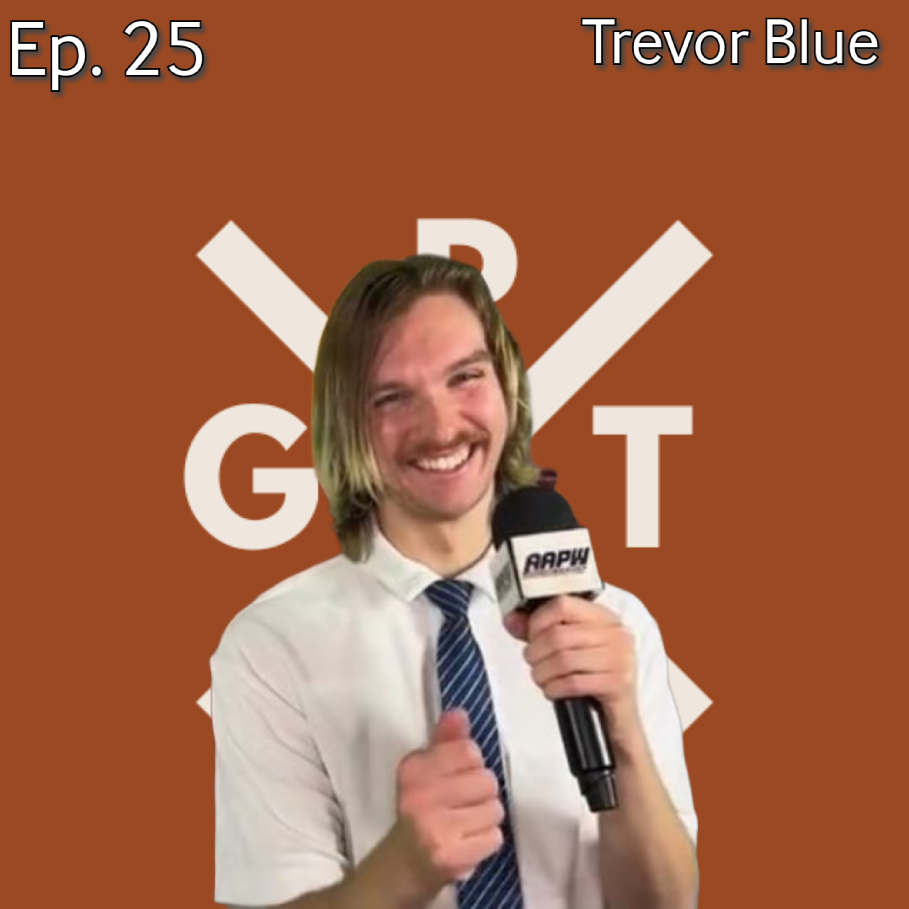 Trevor Blue on the Summer Spectacular episode artwork