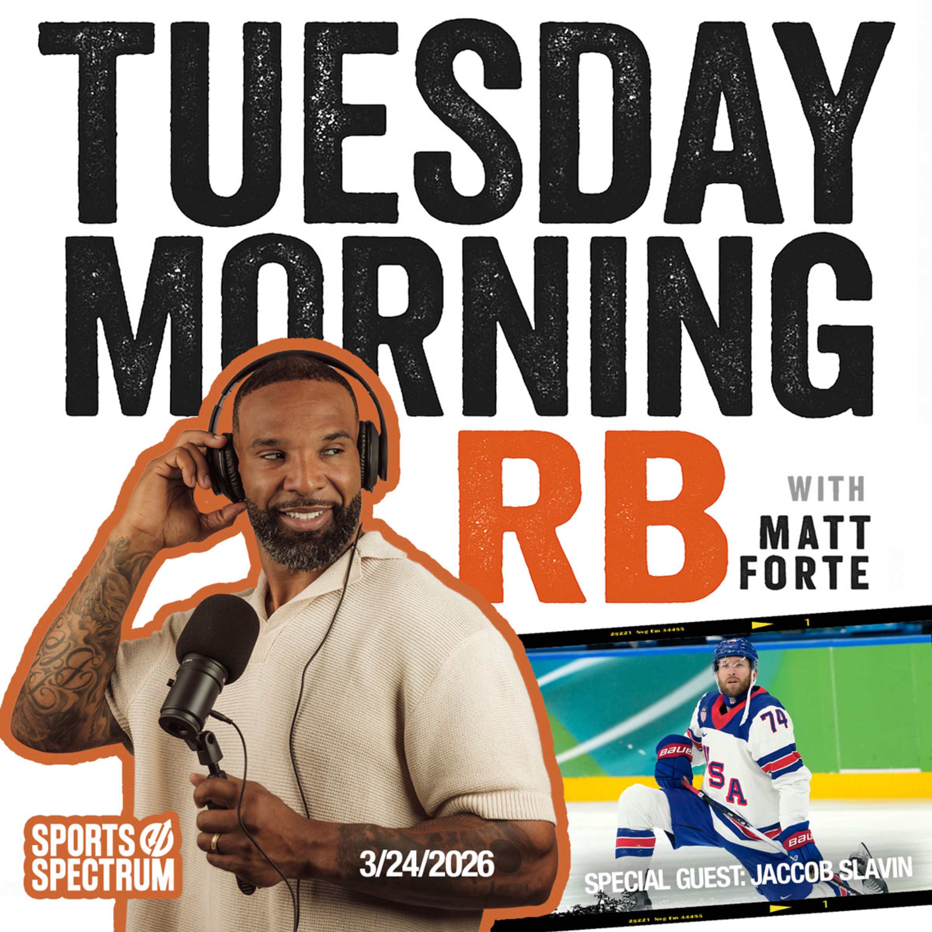 TUESDAY MORNING RB - USA Gold Medalist Jaccob Slavin joins us plus what we learned at church