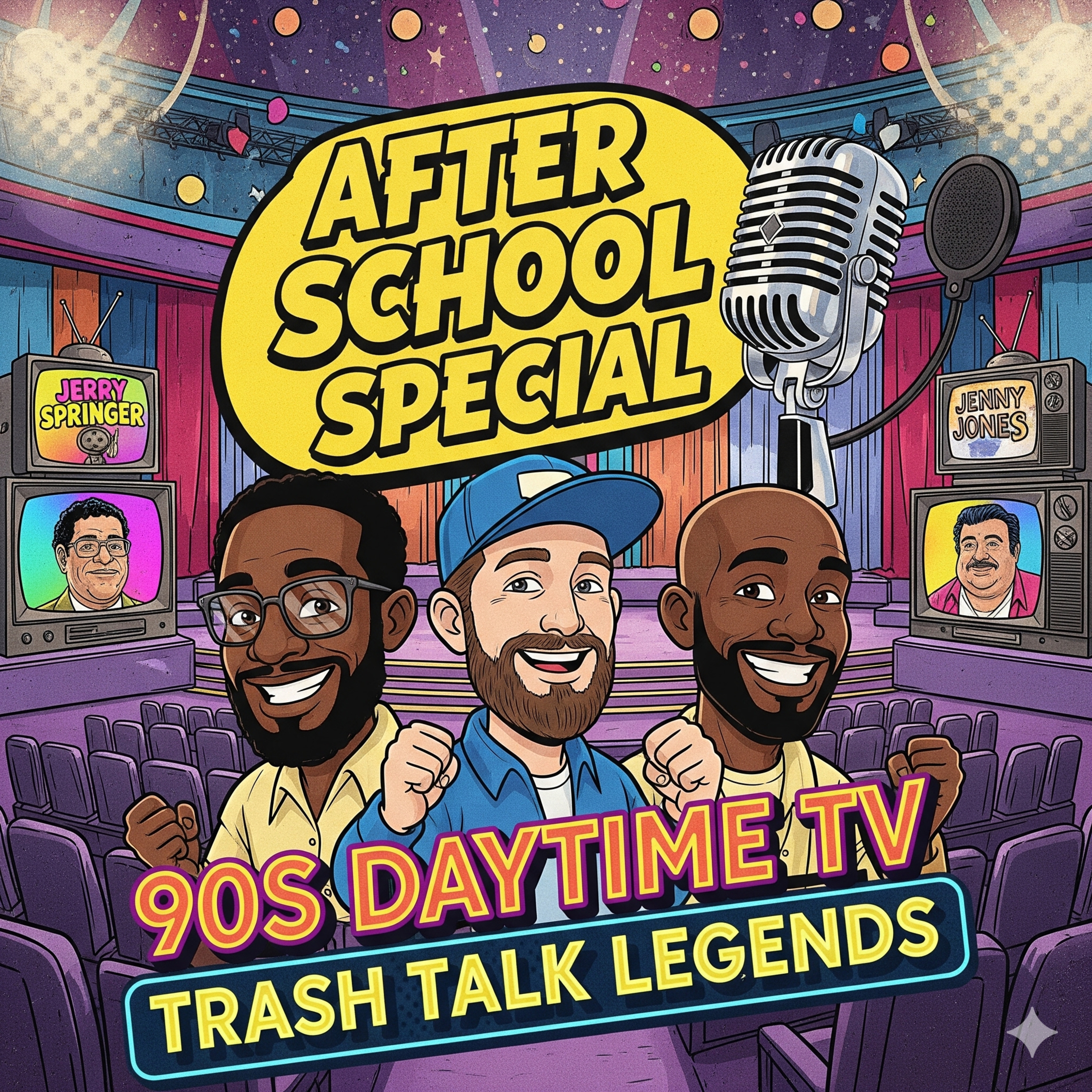 Nostalgic Journey through the Drama of 90s TV Talk Shows 📺🎤 episode artwork