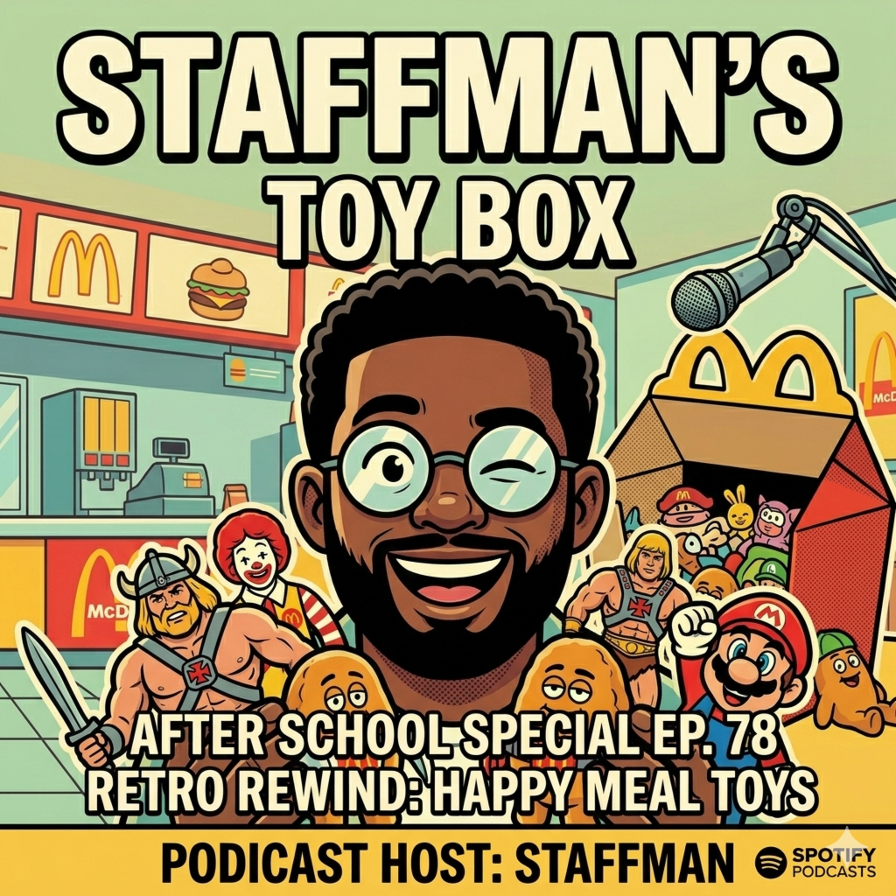Staffman’s Retro Rewind ⏪ - Happy Meal Toys 🧸 🍔 episode artwork