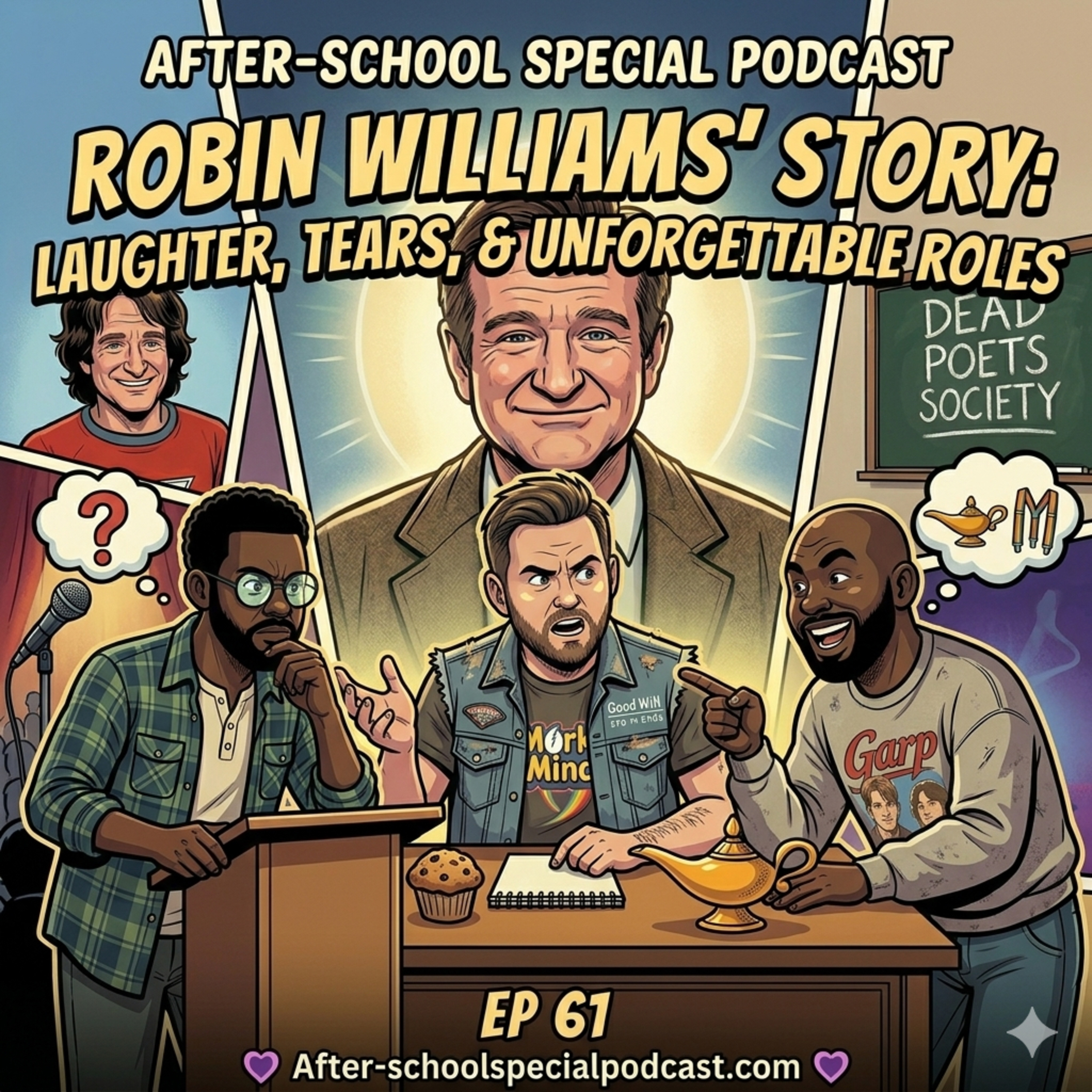 Robin Williams’ Story: Laughter, Tears, and Unforgettable Roles💟 episode artwork