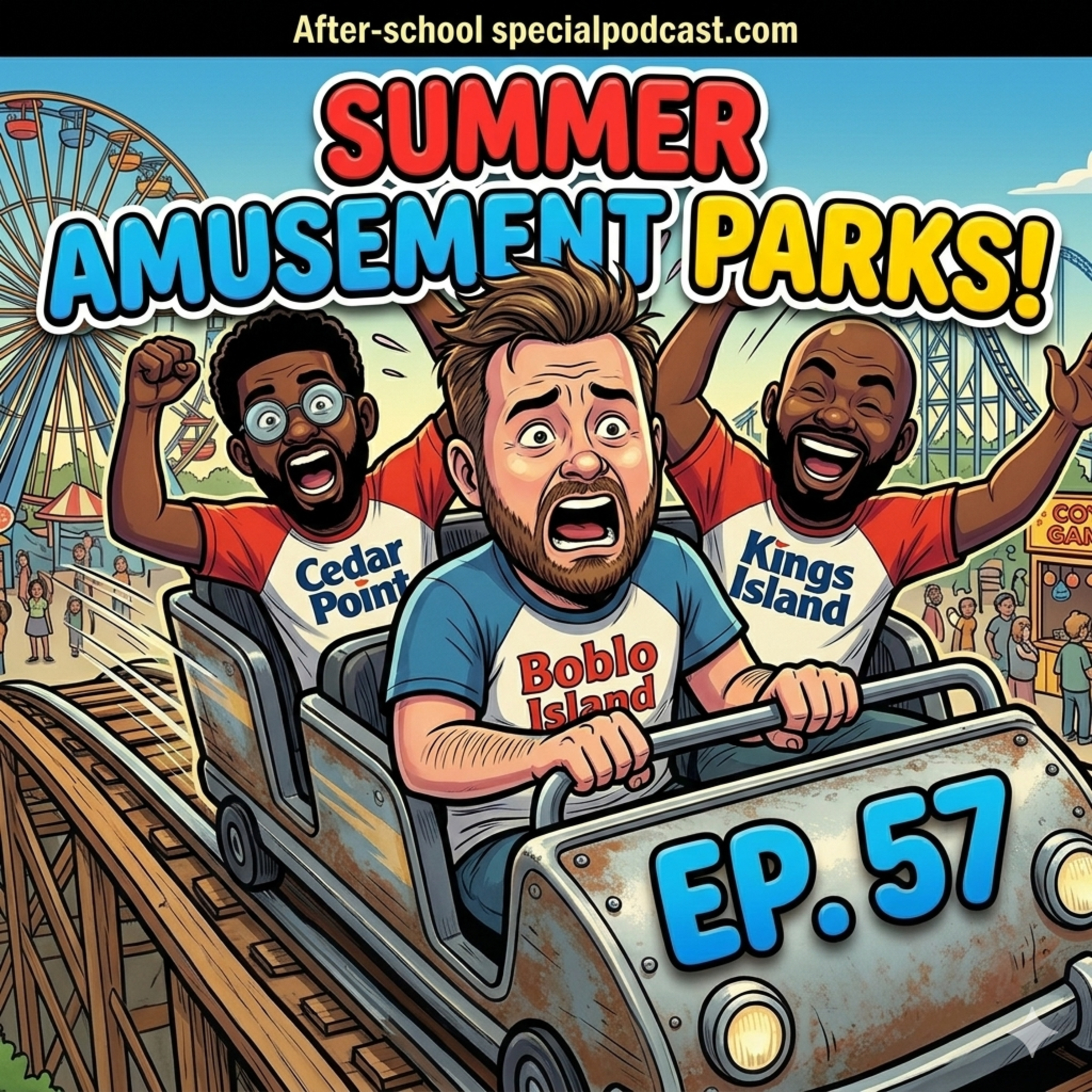 🎡 Amusement Parks and Rollercoasters🎢 : It’s Summertime❗️ episode artwork