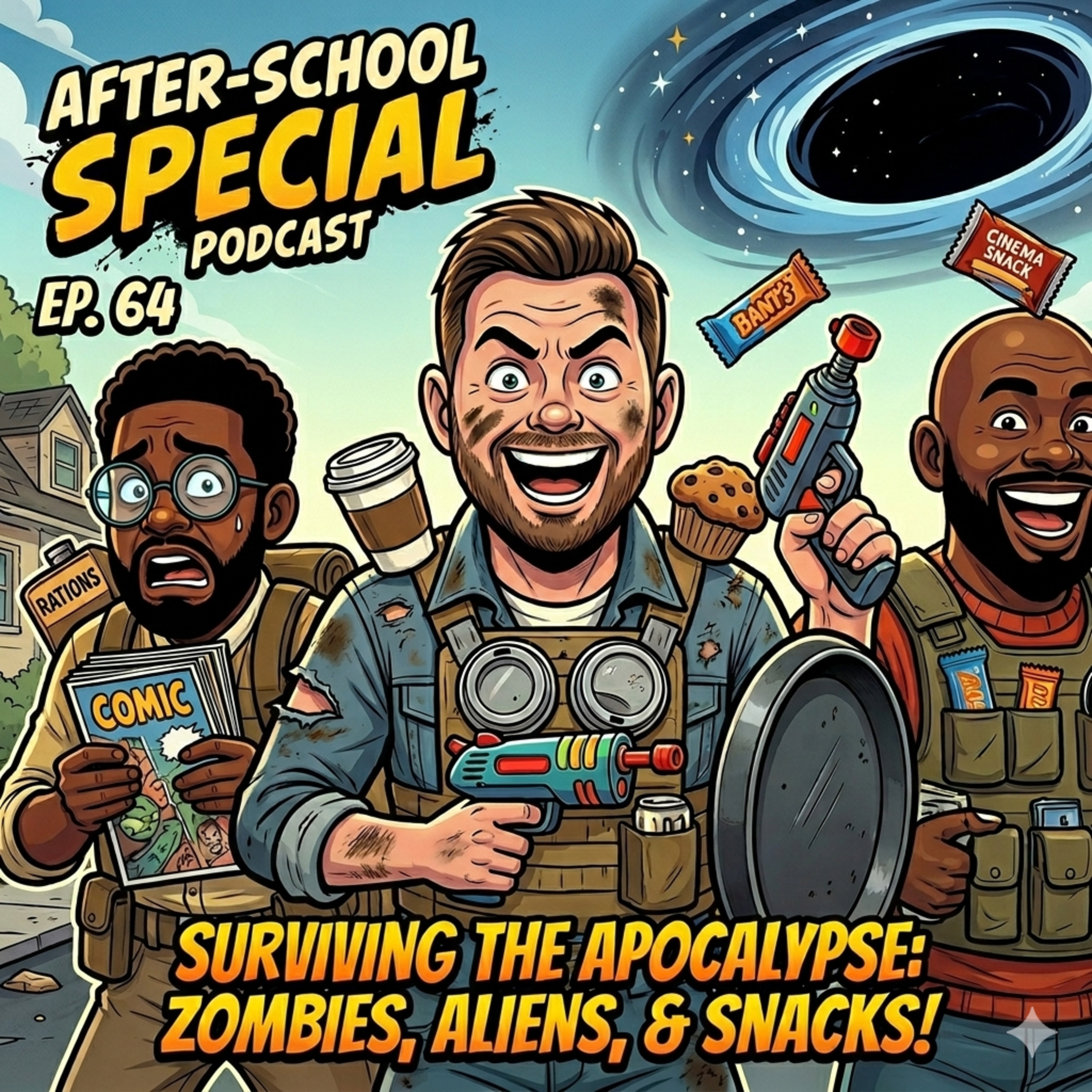 Surviving Zombies 🧟‍♂️, Aliens👽, and Cinema Snacks: A Film Buff's Guide 🎥 episode artwork