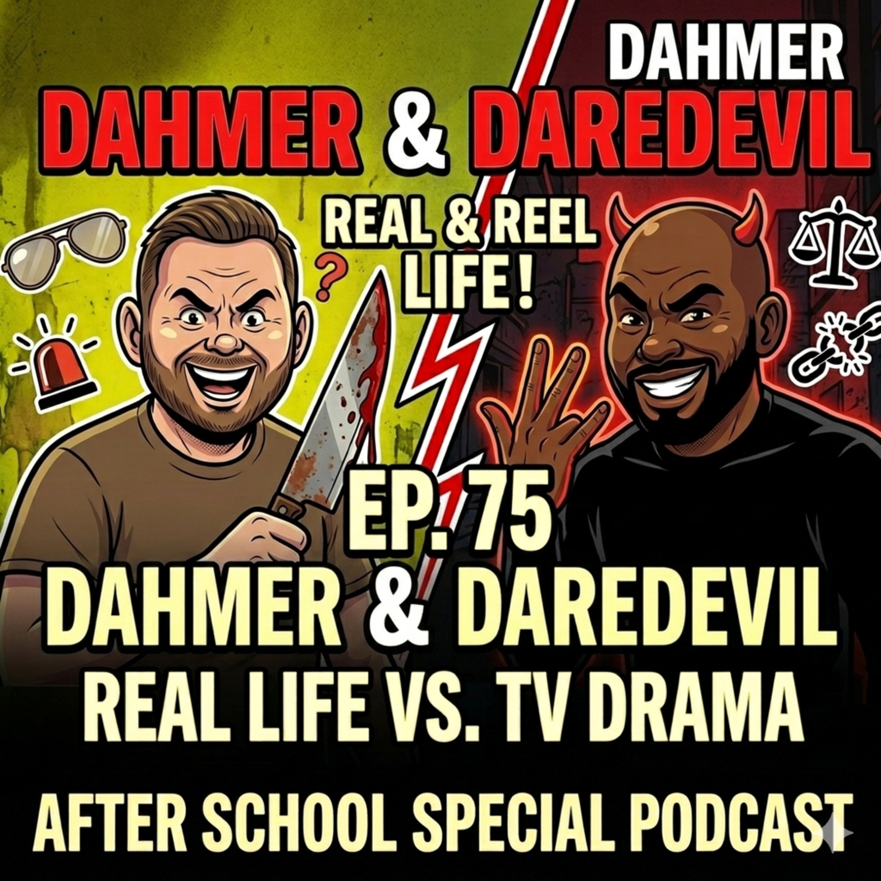 Jeffrey Dahmer Ethics & Daredevil: Real vs. Reel Life episode artwork
