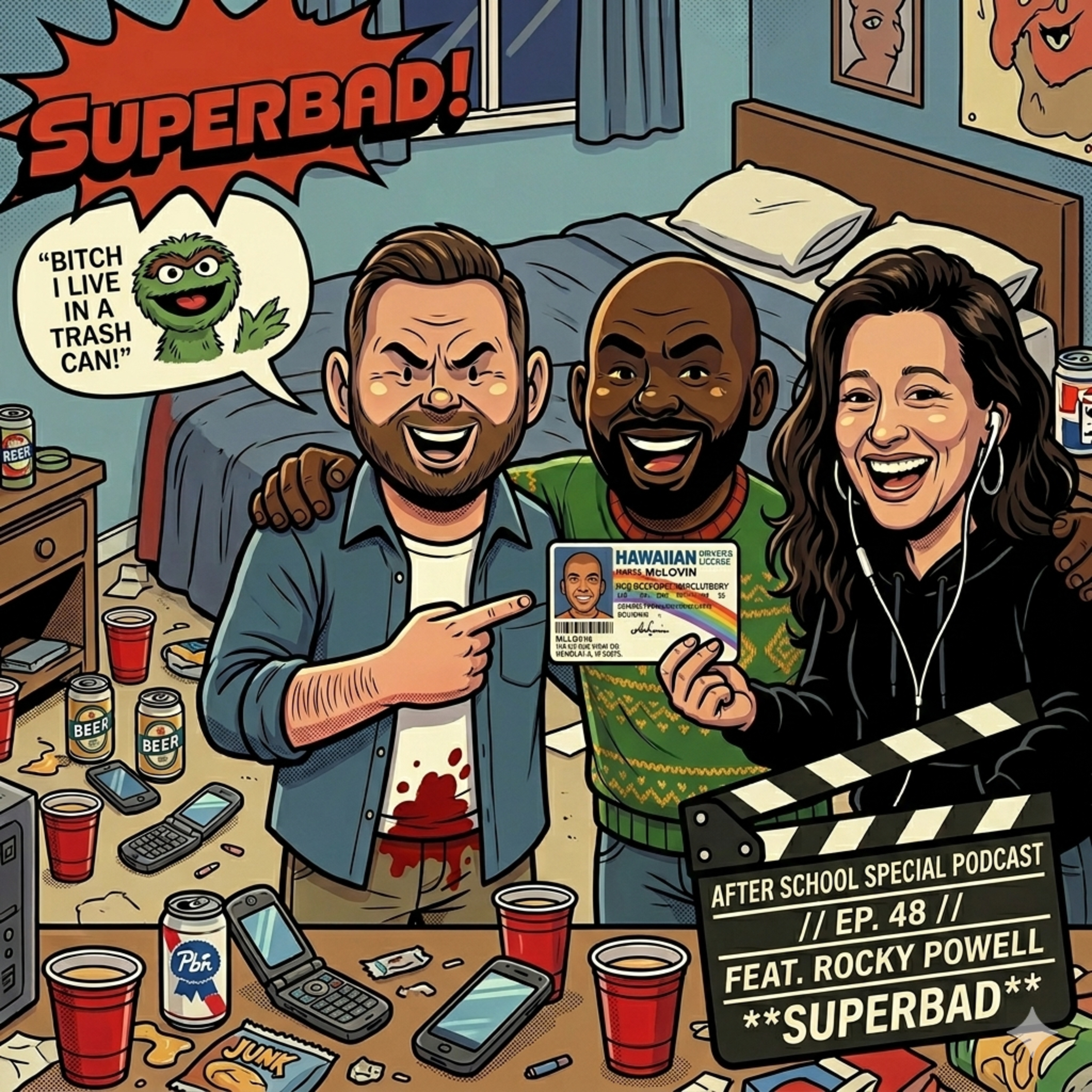 🎬 Superbad & The Death of the Teen Comedy | Ep. 48 feat. Rocky Powell episode artwork