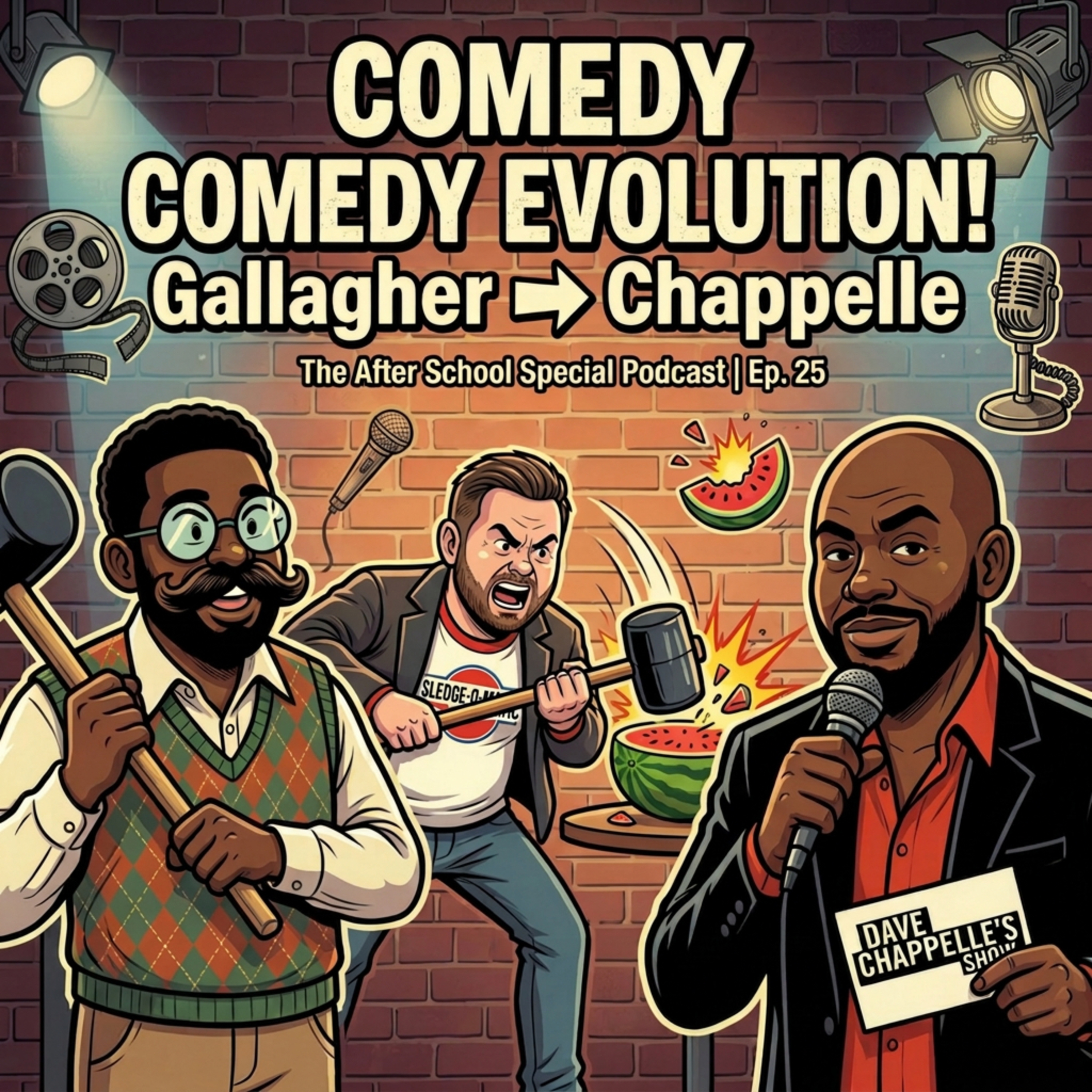 Comedy Through the Ages: 🎭: A Comedy Odyssey🤣 episode artwork