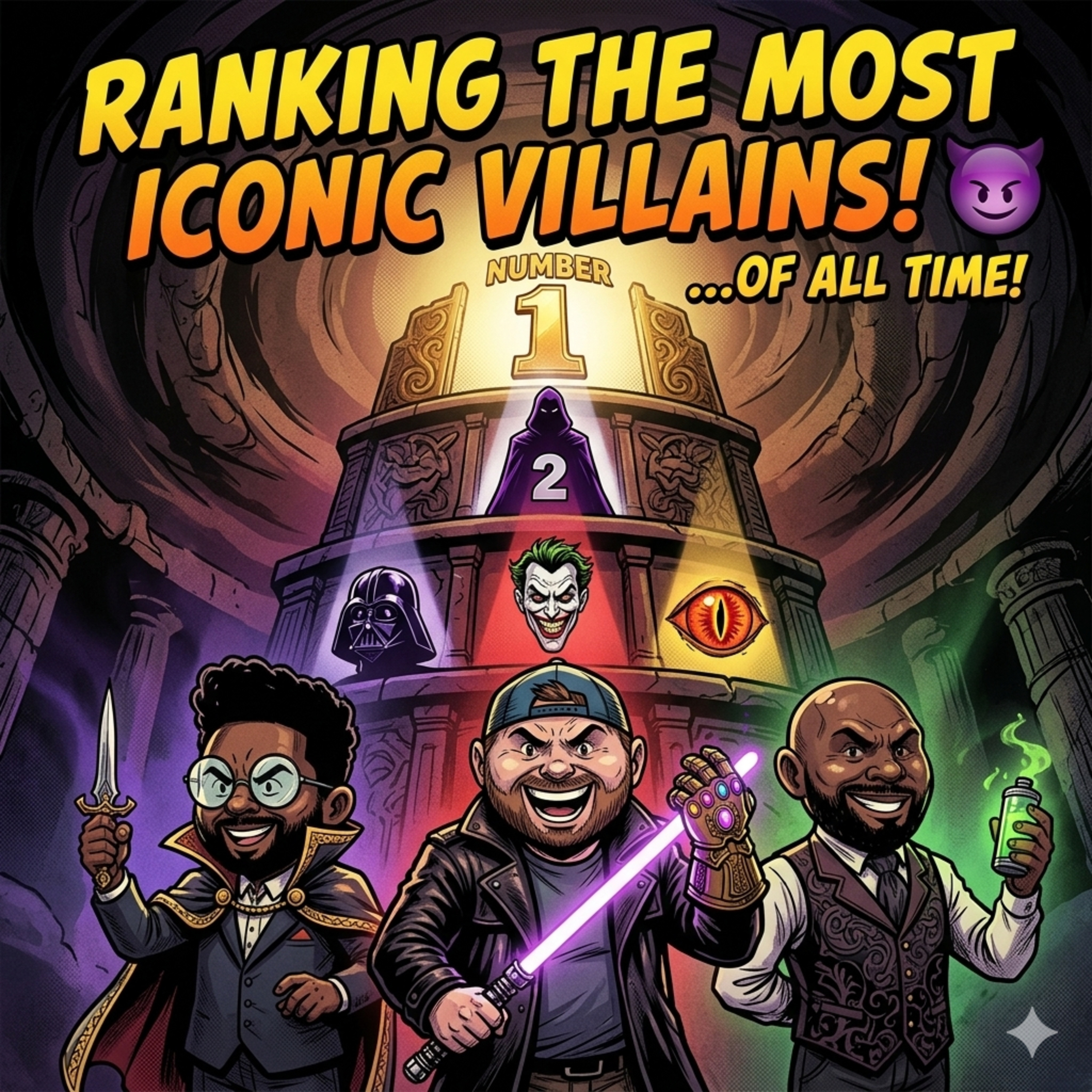 Ranking the Most Iconic Movie & TV Villains of All Time! 😈 episode artwork