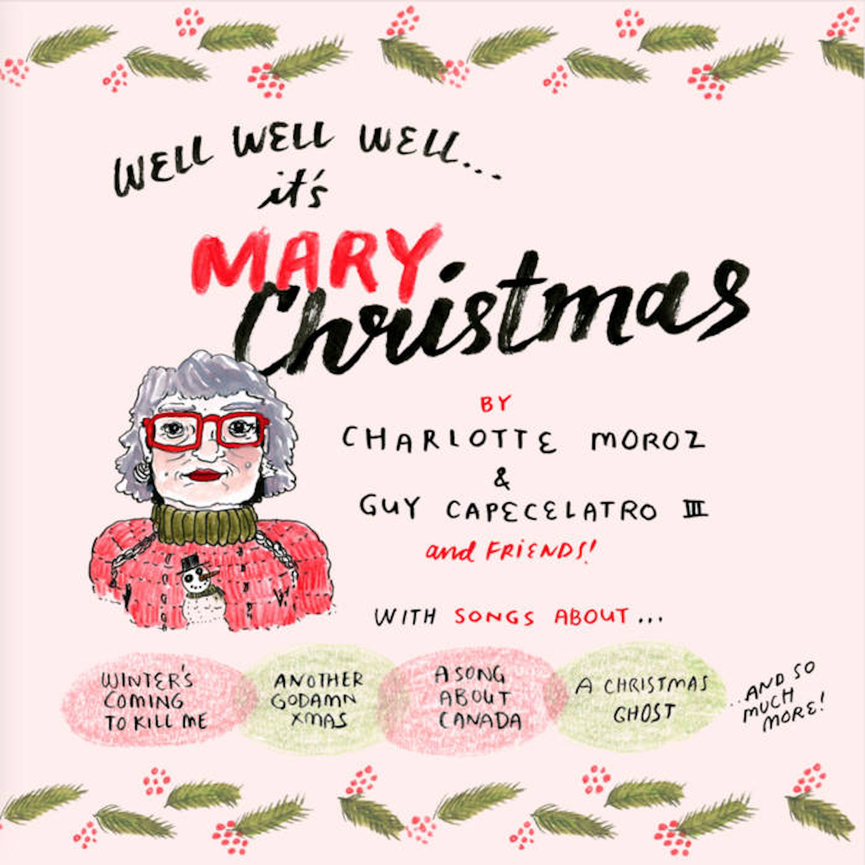 Charlotte Moroz, Guy Capecelatro III and Friends "Mary Christmas" episode artwork